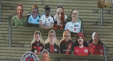 Bayer Leverkusen paper fans