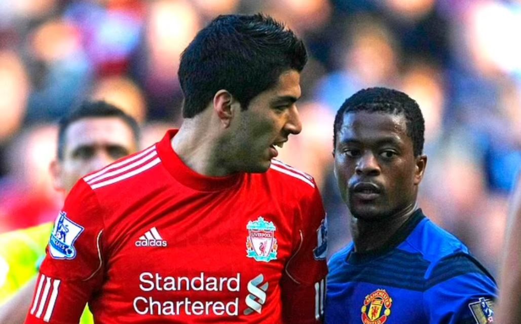 Luis Suárez, Patrice Evra 2011