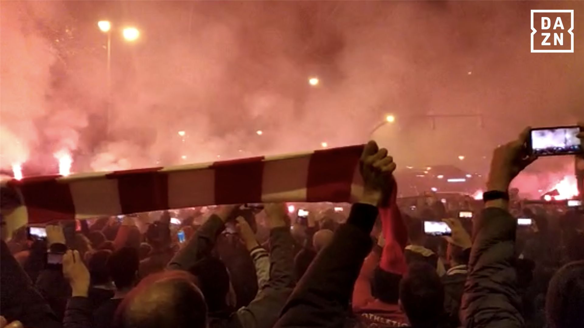 Recibimiento Athletic Barcelona