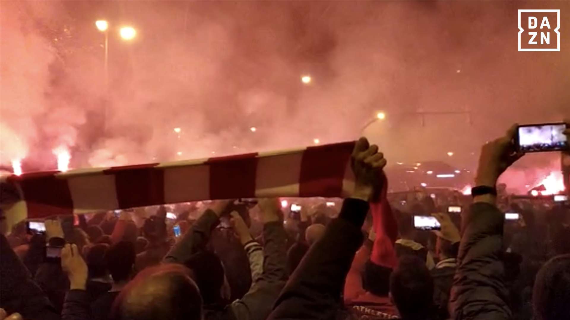 Recibimiento Athletic Barcelona