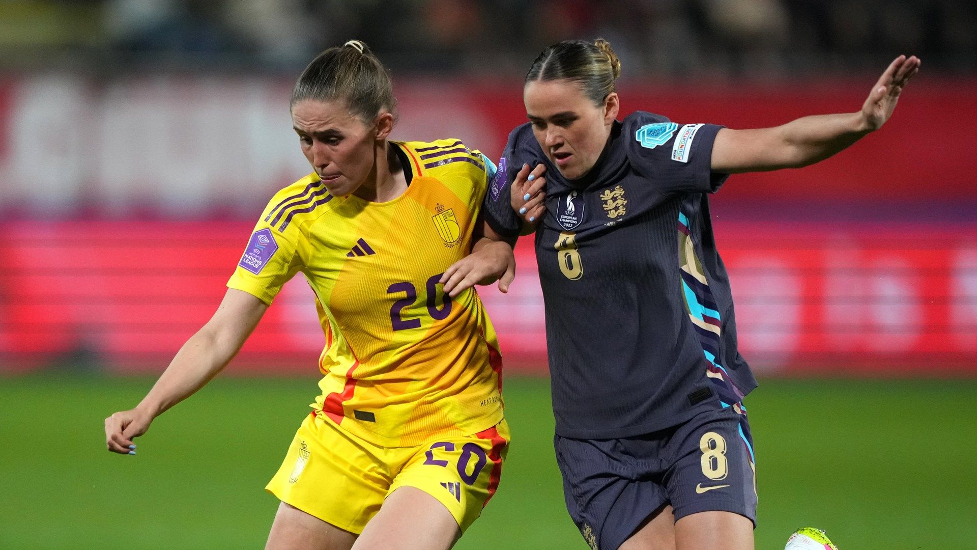 Marie Detruyer Grace Clinton Belgium England Women 2025