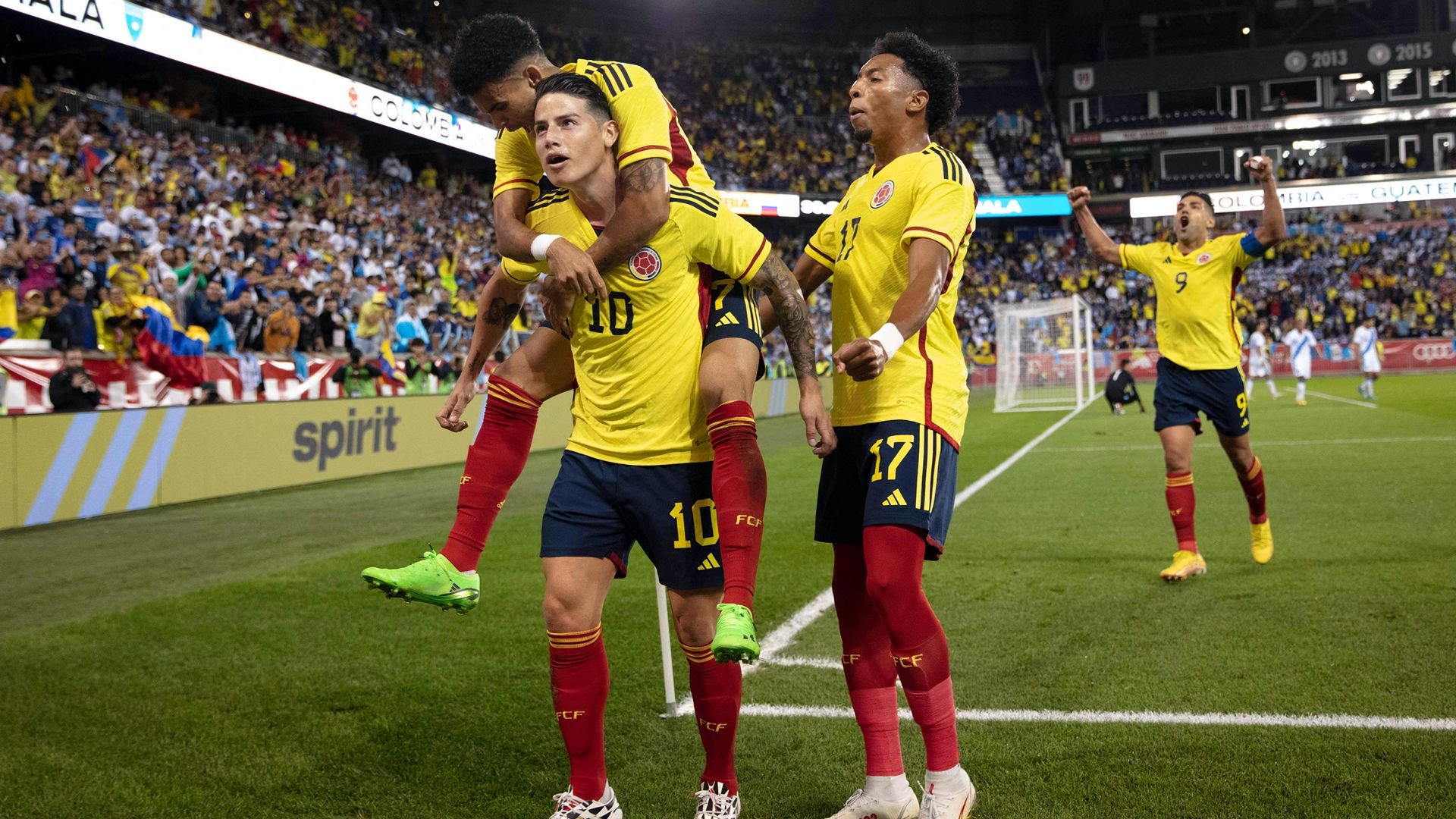 Colombia Guatemala Amistoso 2022