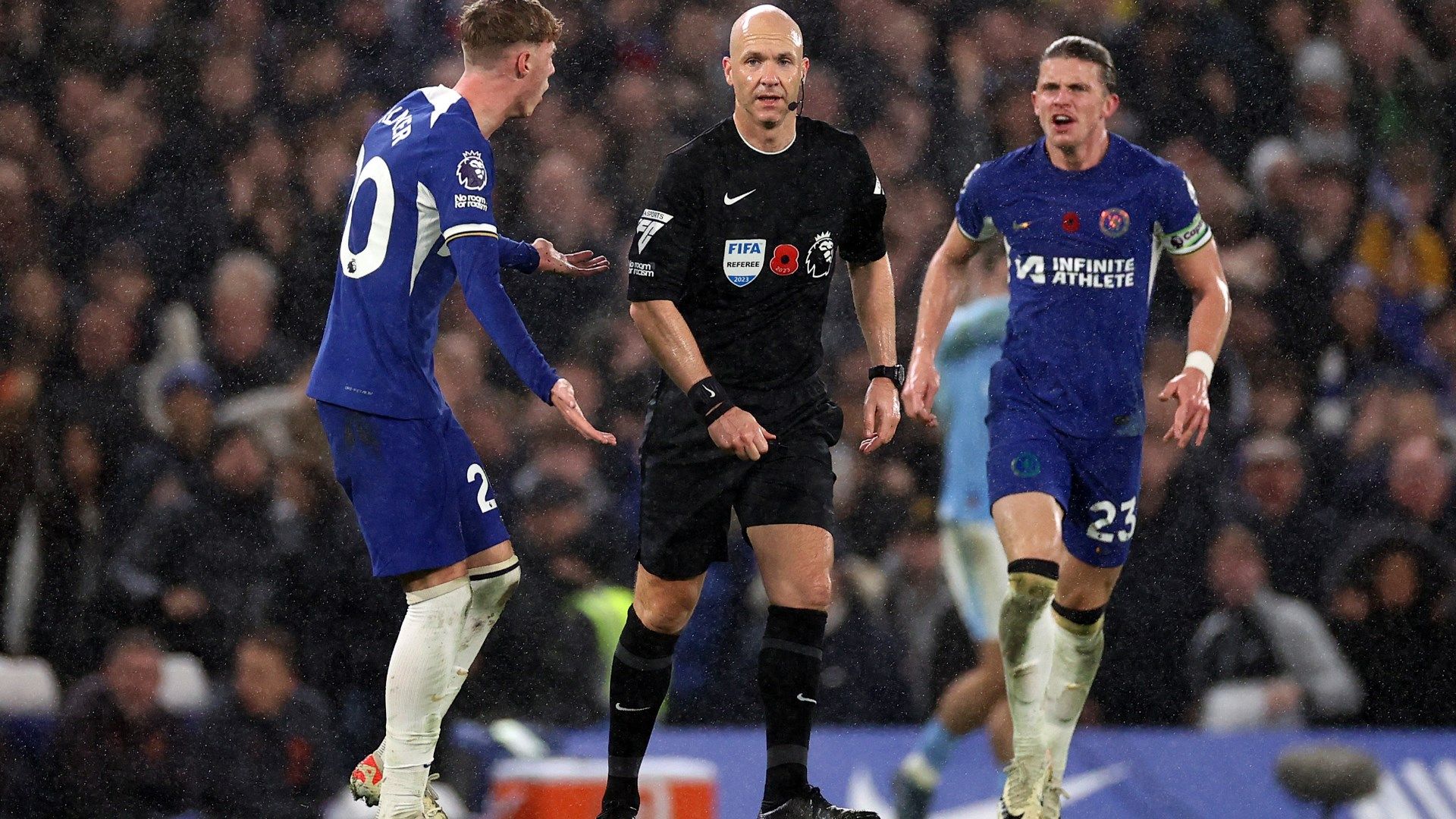 Anthony Taylor Chelsea Manchester City Premier League 2023-24