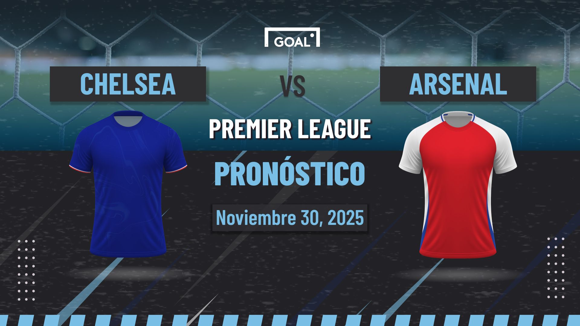 Chelsea vs Arsenal Pronóstico y Apuestas Premier League | 30/11/25