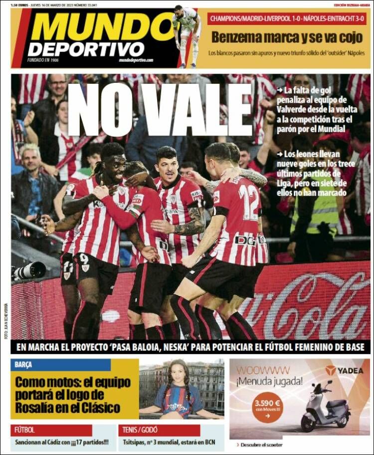 Portadas 16 marzo 2023