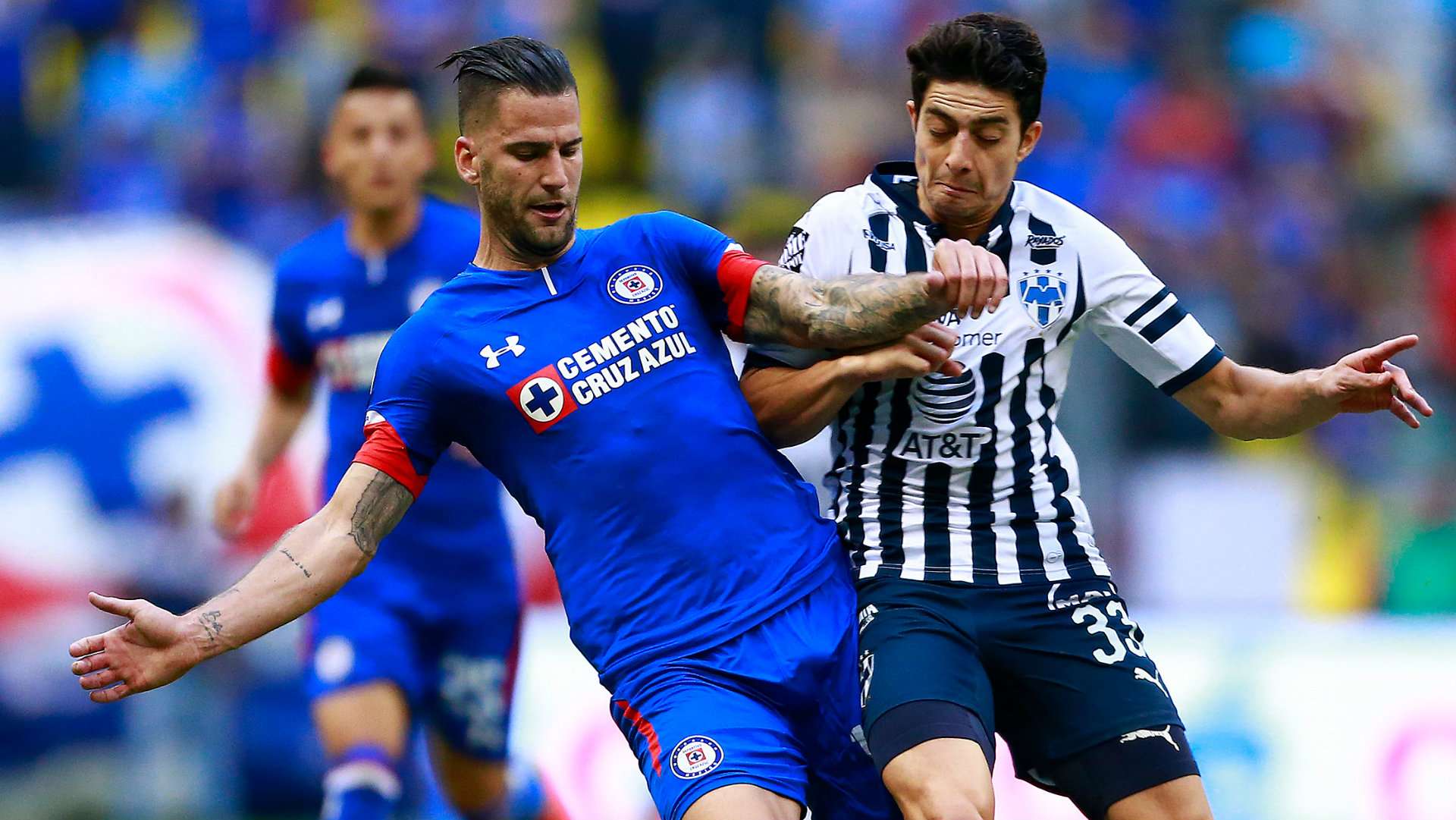 Cruz Azul Monterrey Edgar Méndez Stefan Medina 291018