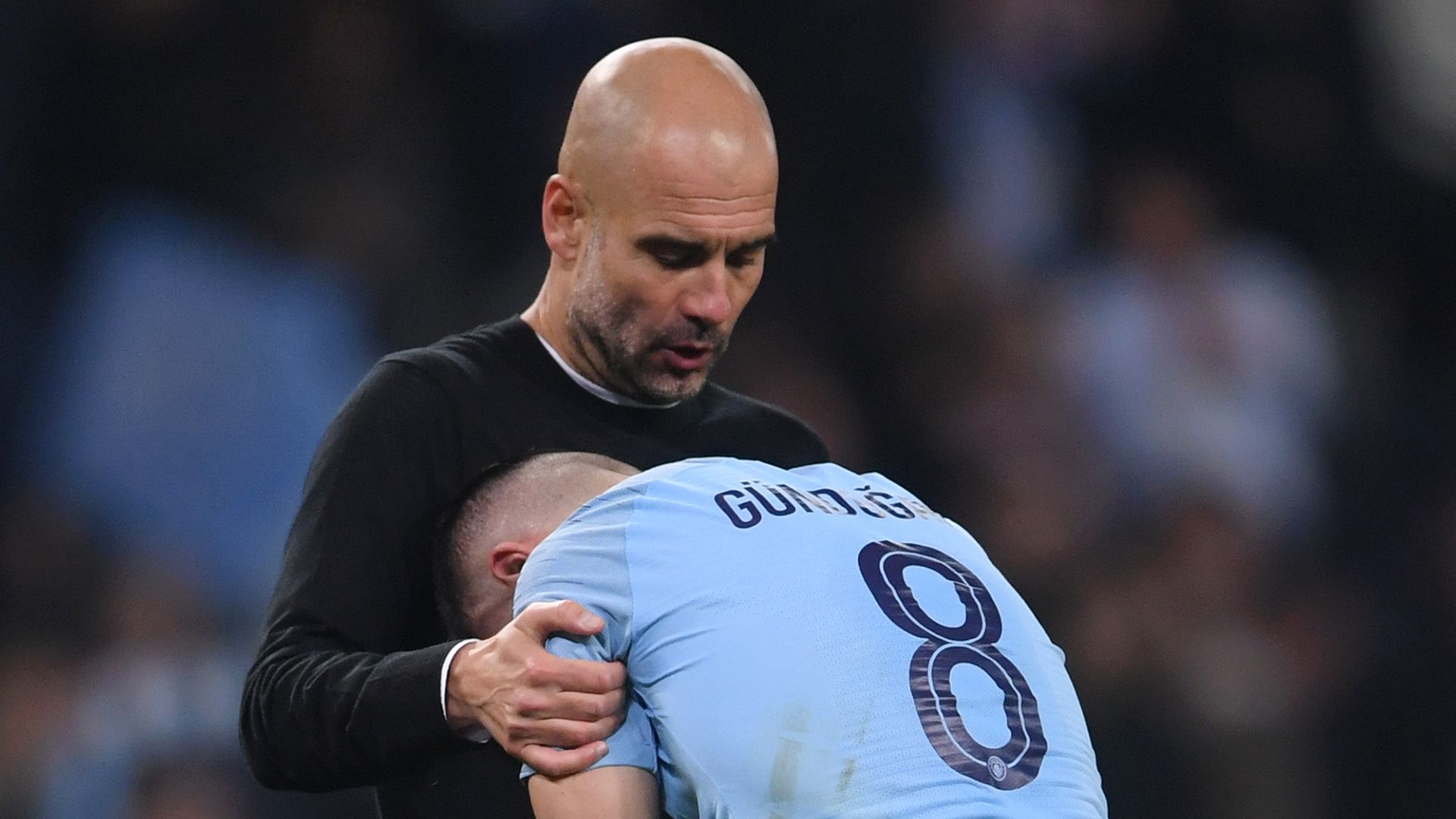 Pep Guardiola Ilkay Gundogan