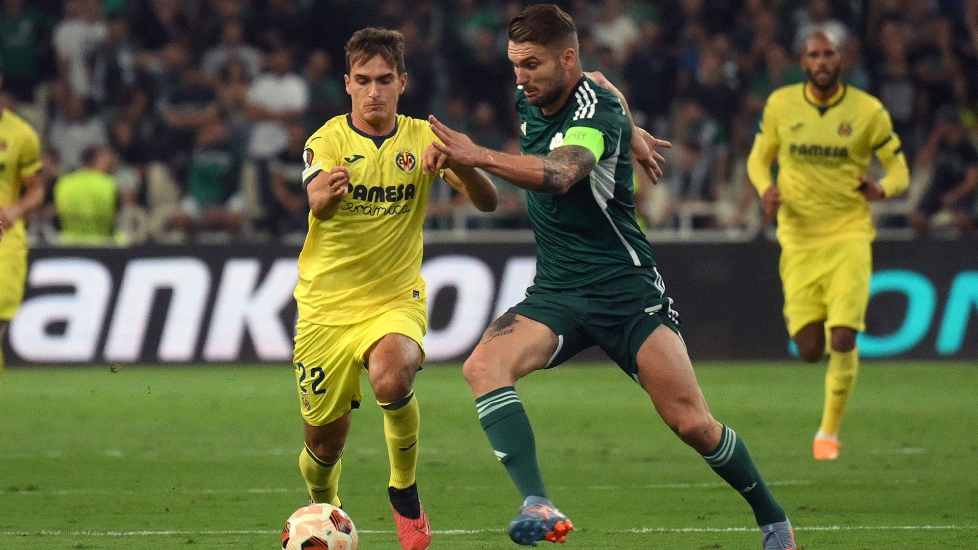 Denis Suarez Panathinaikos Villarreal Europa League