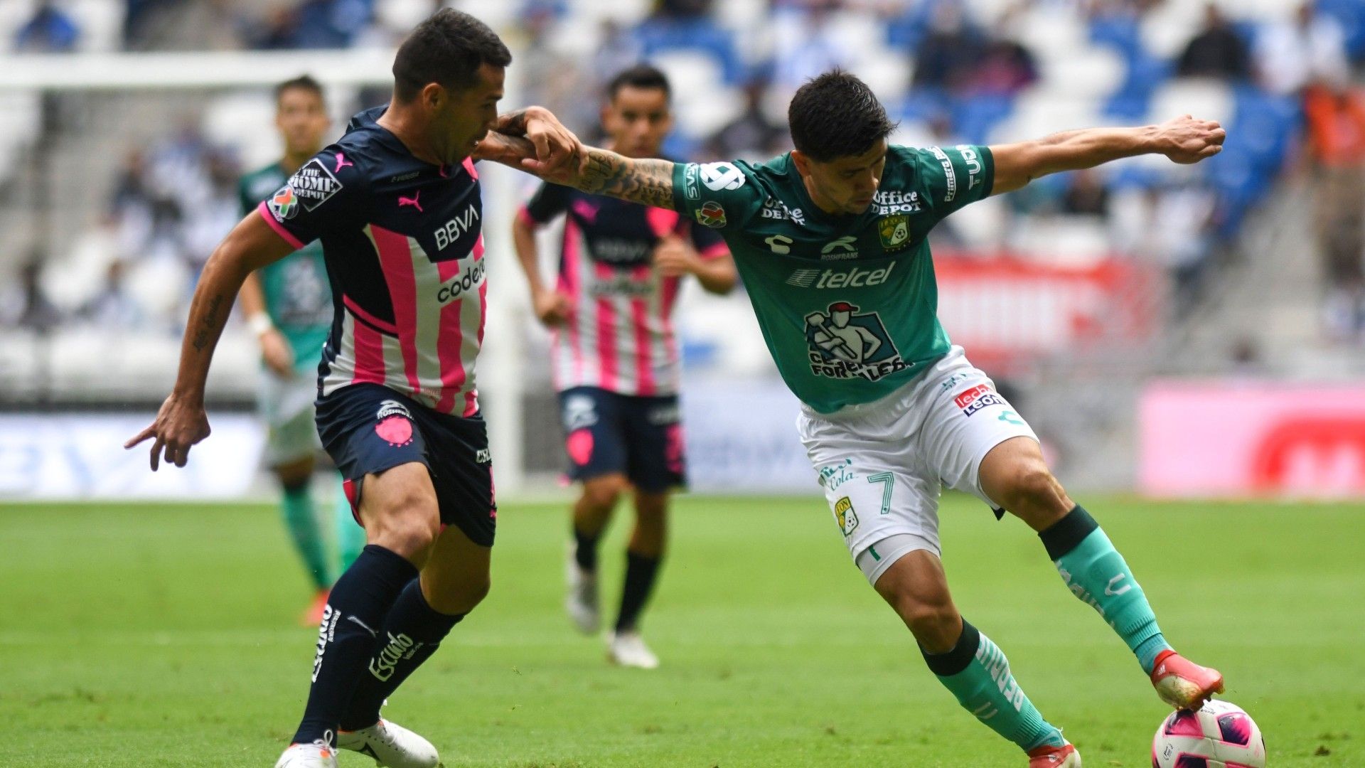 Celso Ortíz Víctor Dávila Rayados Monterrey León Apertura 2021