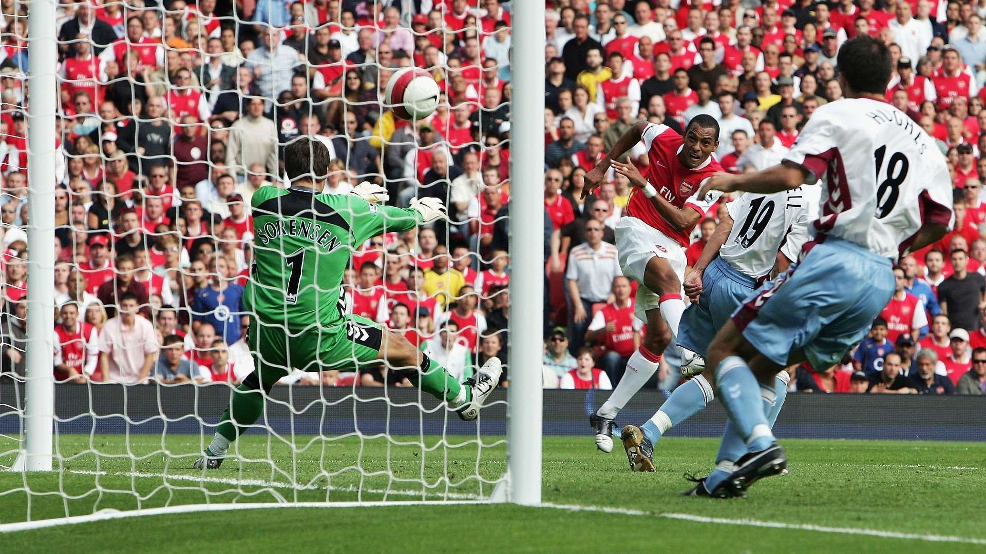 Gilberto Silva Arsenal Aston Villa 2006