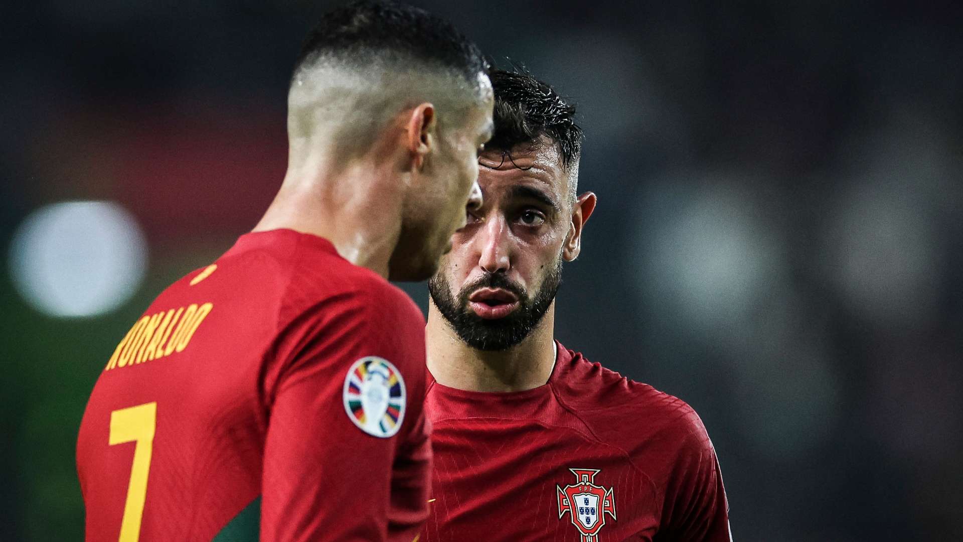 Cristiano Ronaldo Bruno Fernandes Portugal 2023