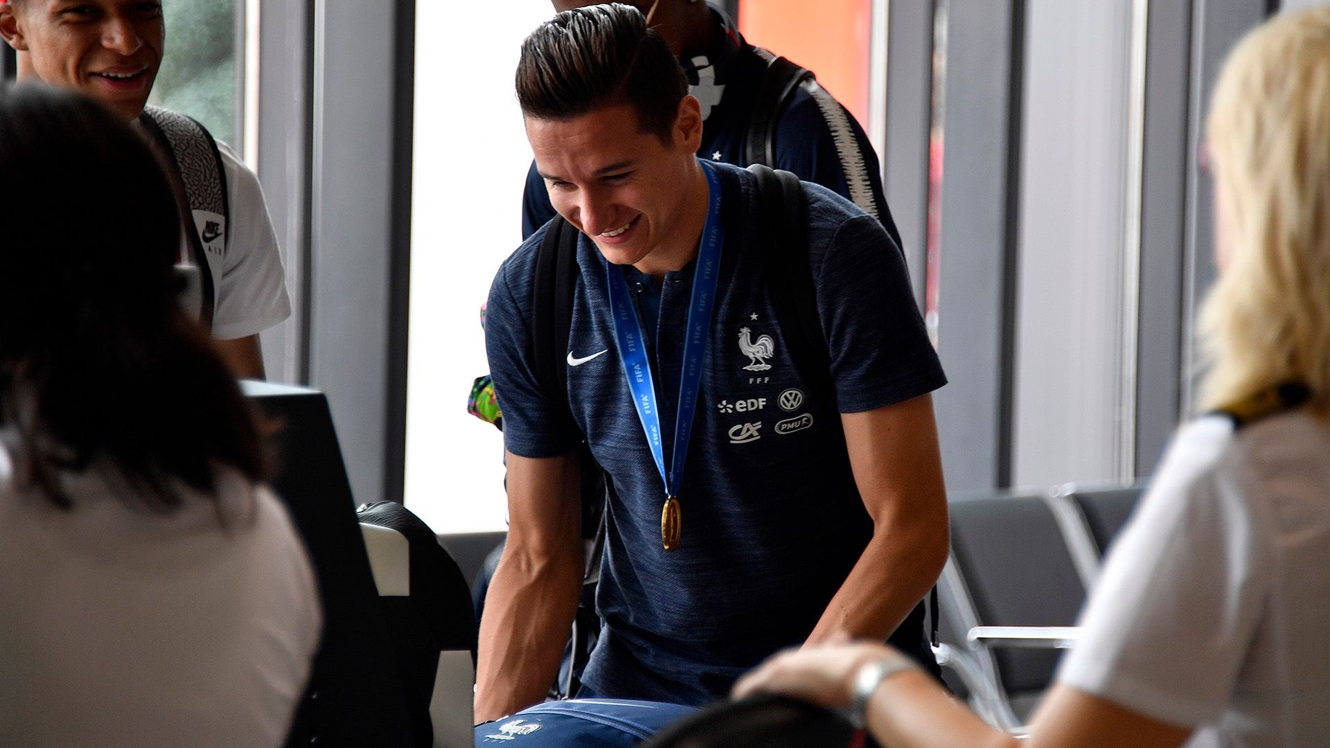 Florian Thauvin França embarque retorno Copa do Mundo 16 07 18