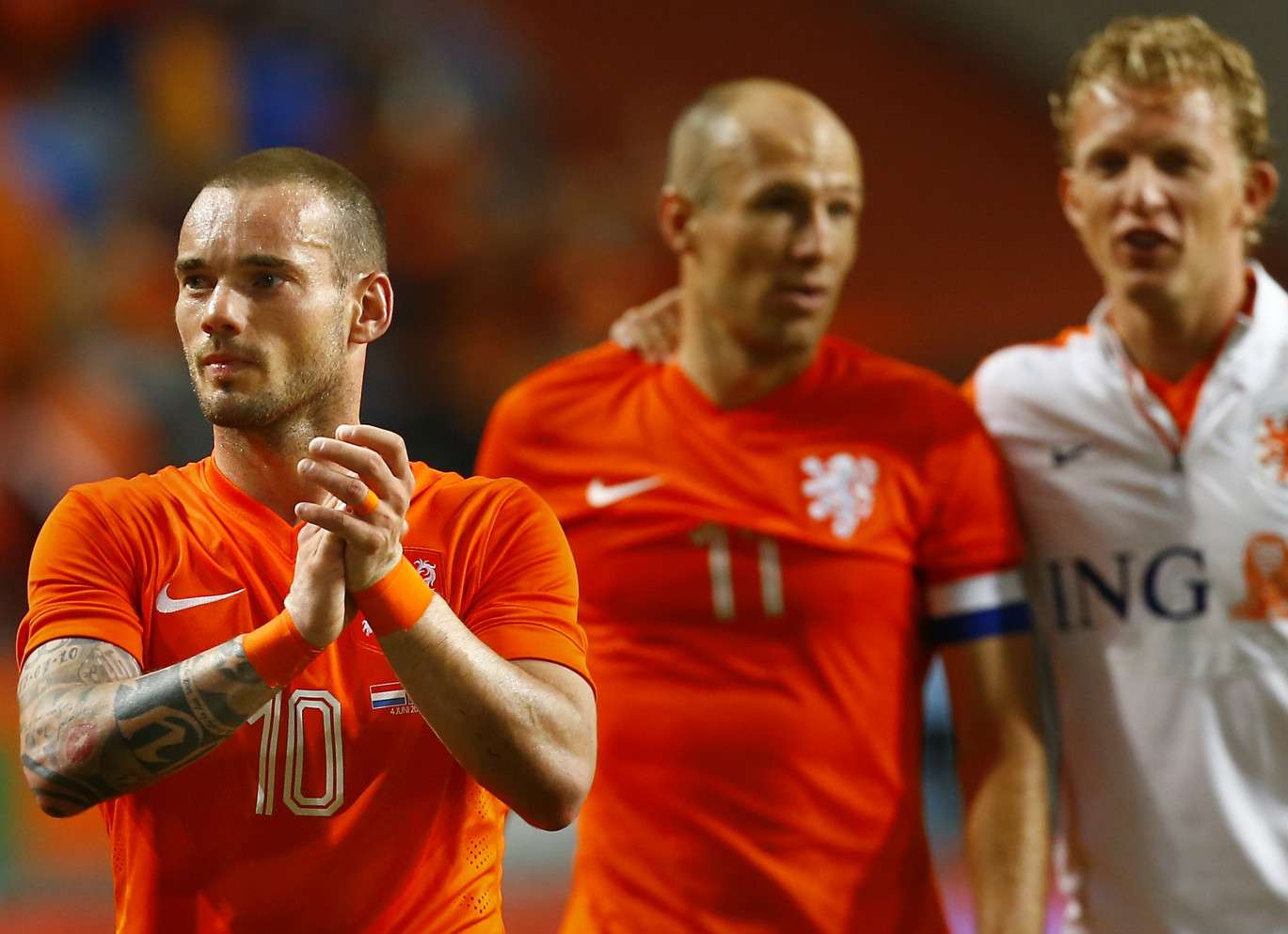 Sneijder Robben Kuyt Holland