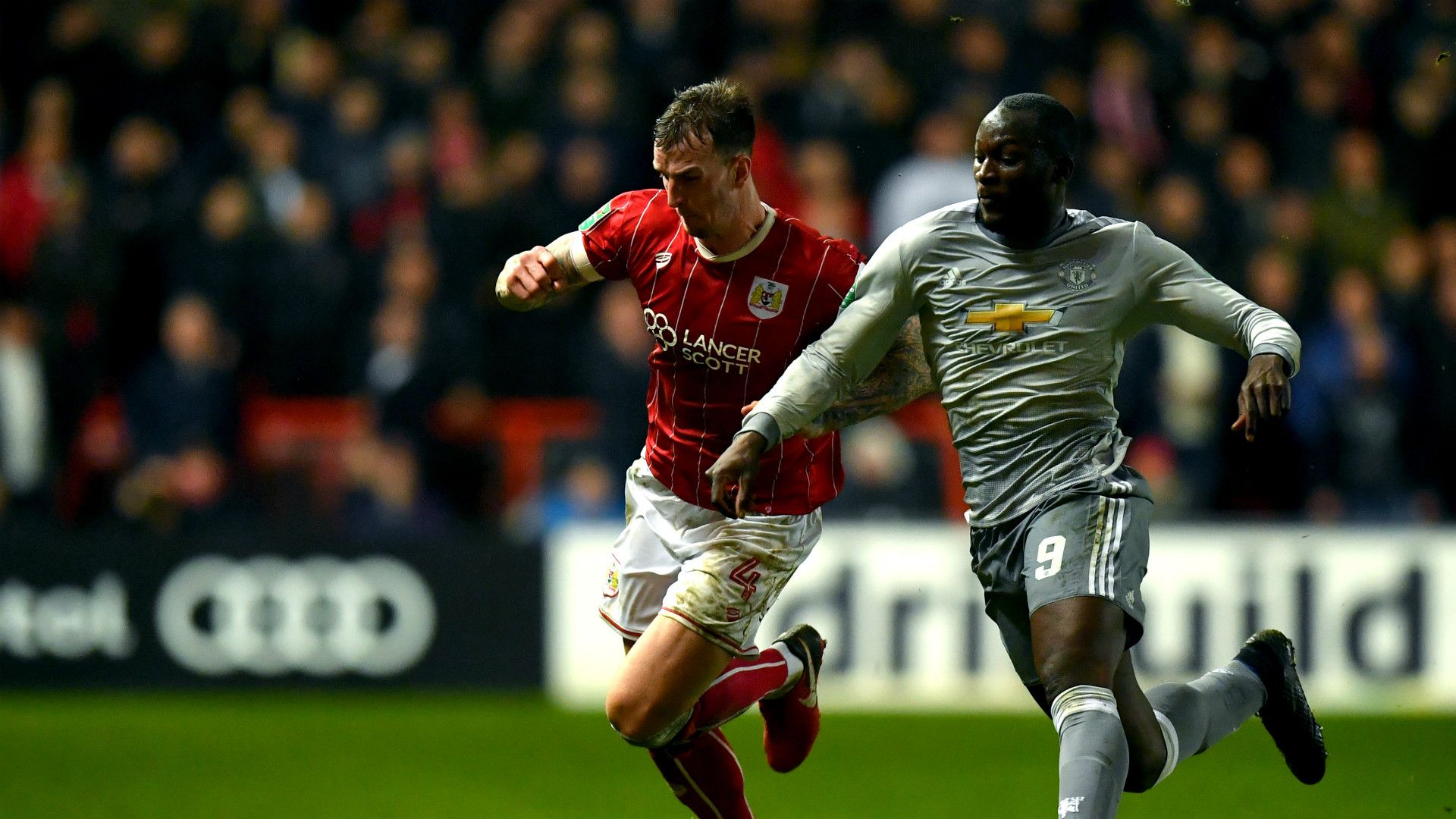 Romelu Lukaku Manchester United Bristol