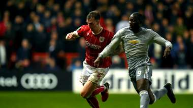 Romelu Lukaku Manchester United Bristol