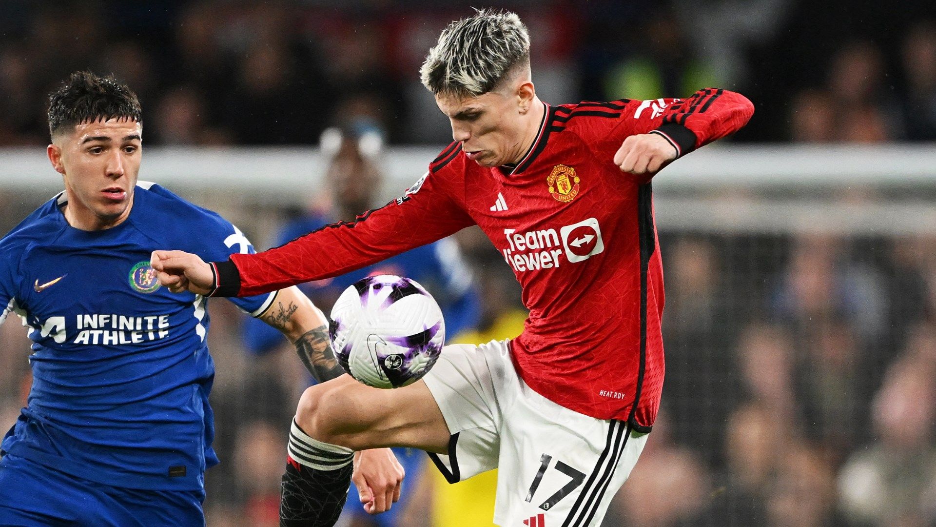 Alejandro Garnacho Manchester United 2023-24