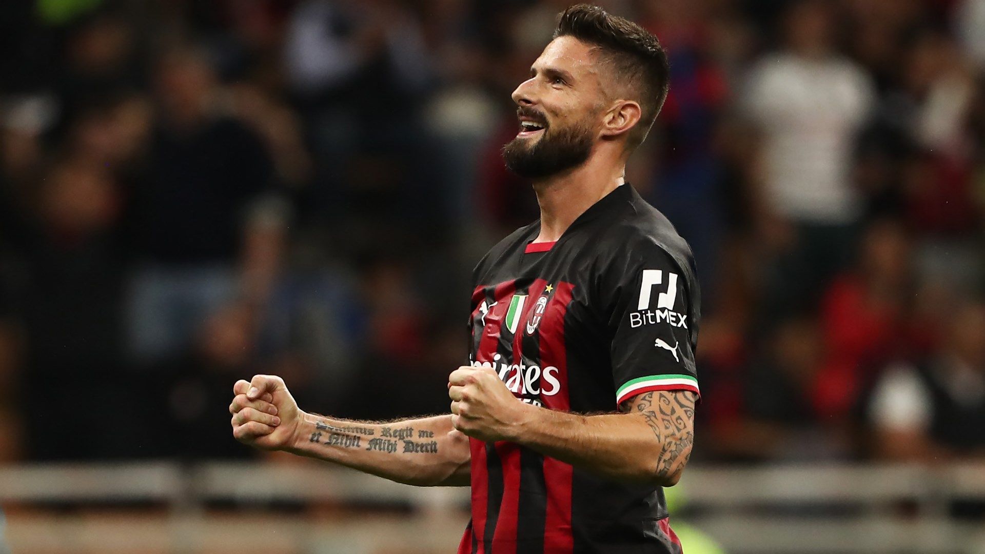 Olivier Giroud Milan Sampdoria