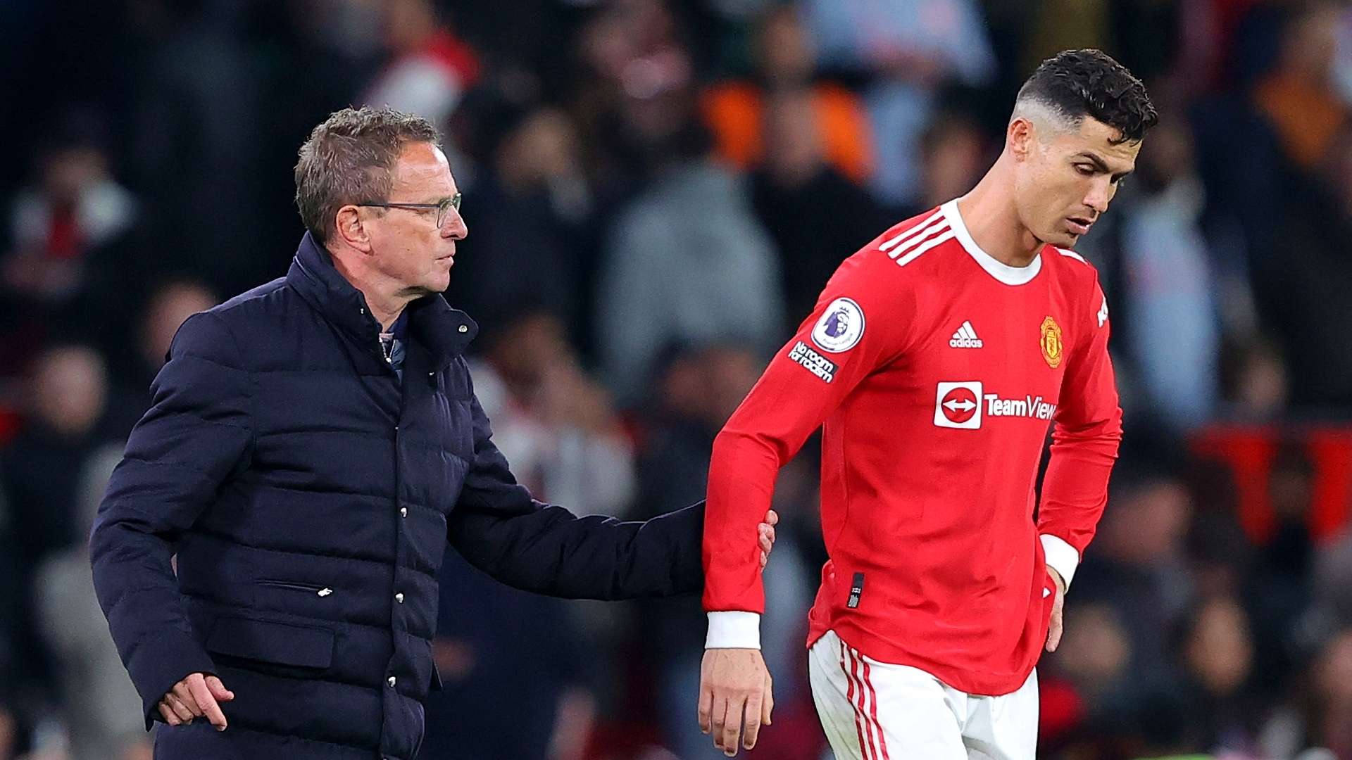Ronaldo and Rangnick 2022