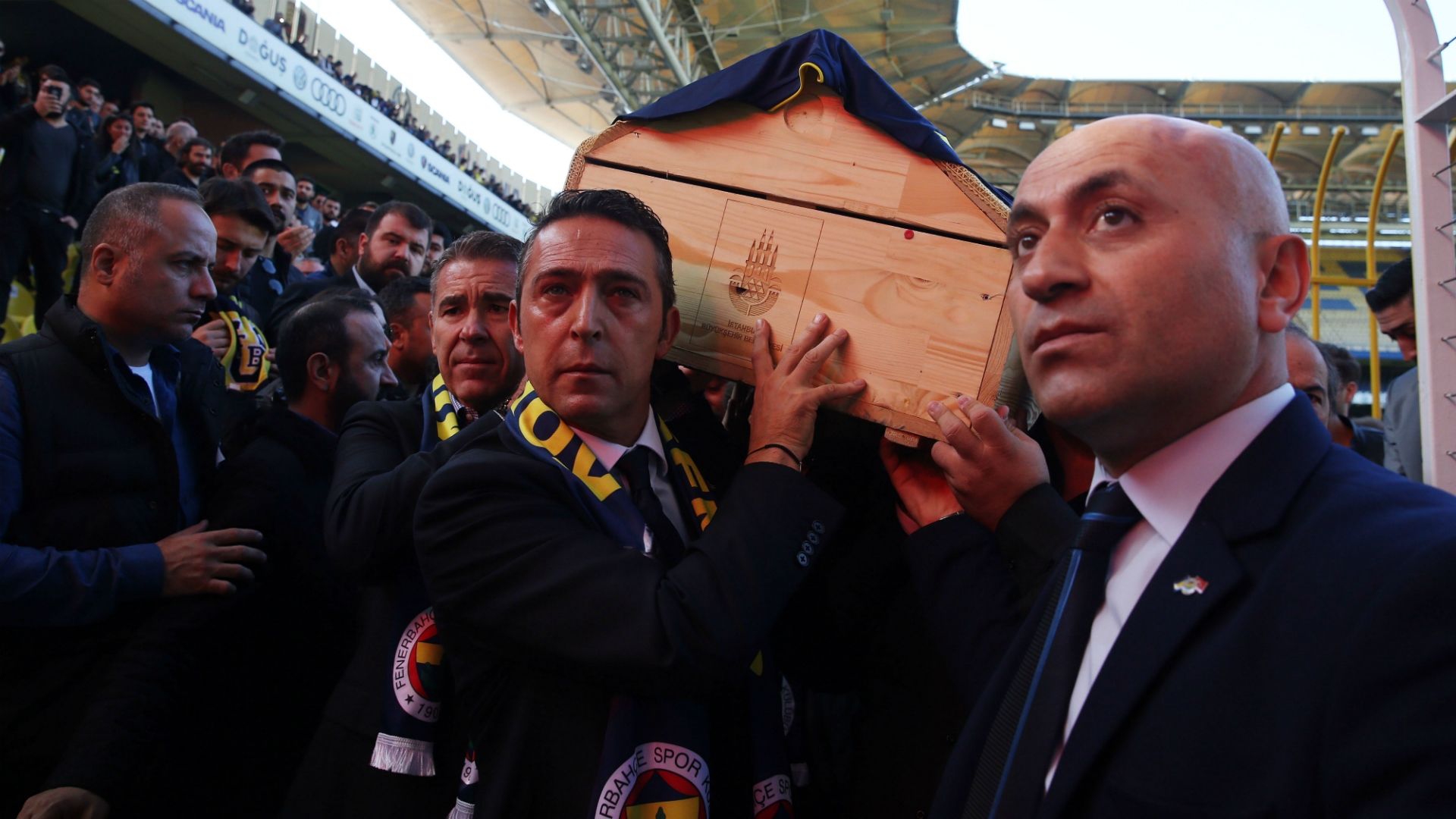 Ali Koc Fenerbahce Koray Sener funeral