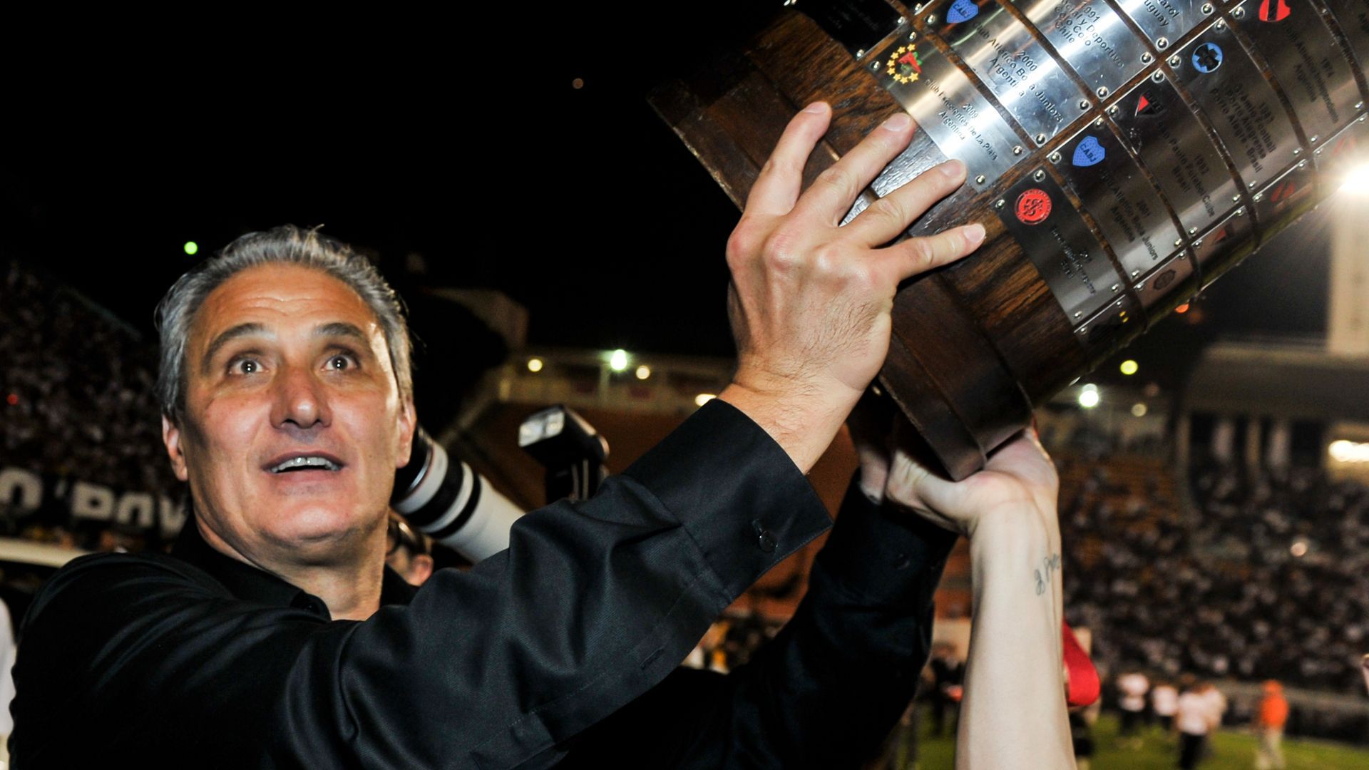 Tite Corinthians campeao Libertadores 2012