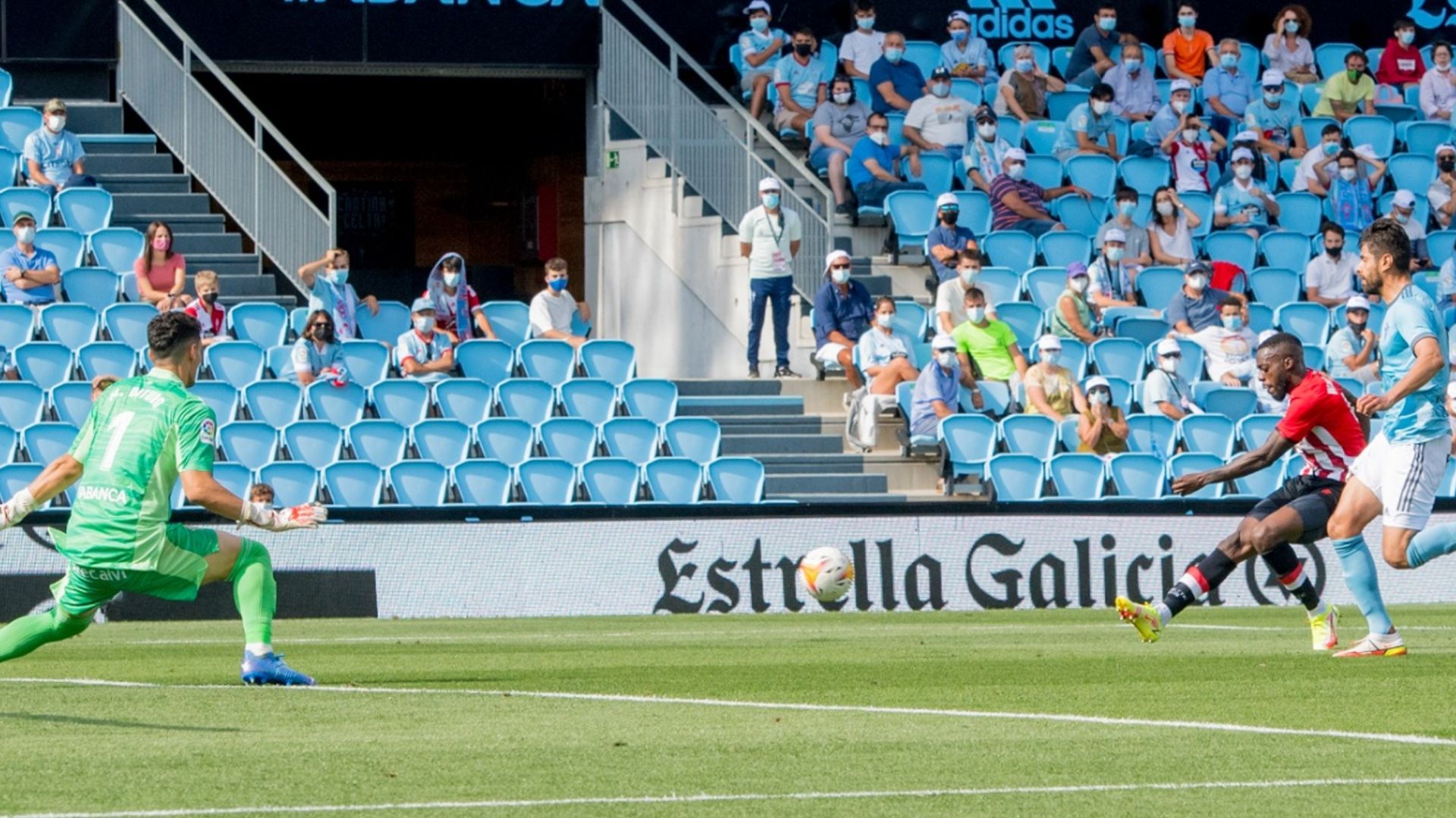 Williams en el Celta vs. Athletic