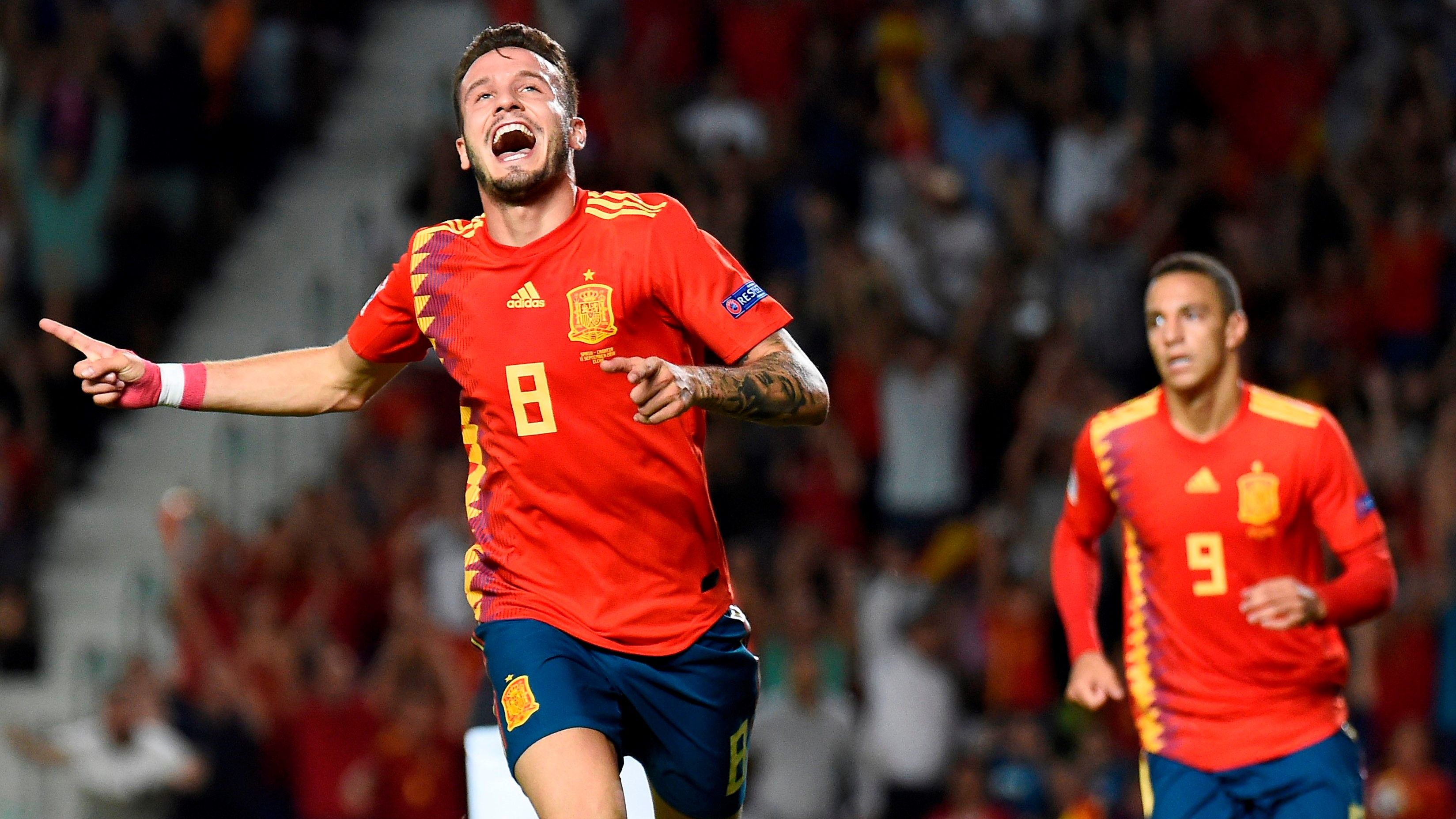 Saul Niguez España Croacia Spain Croatia UEFA Nations League 11092018
