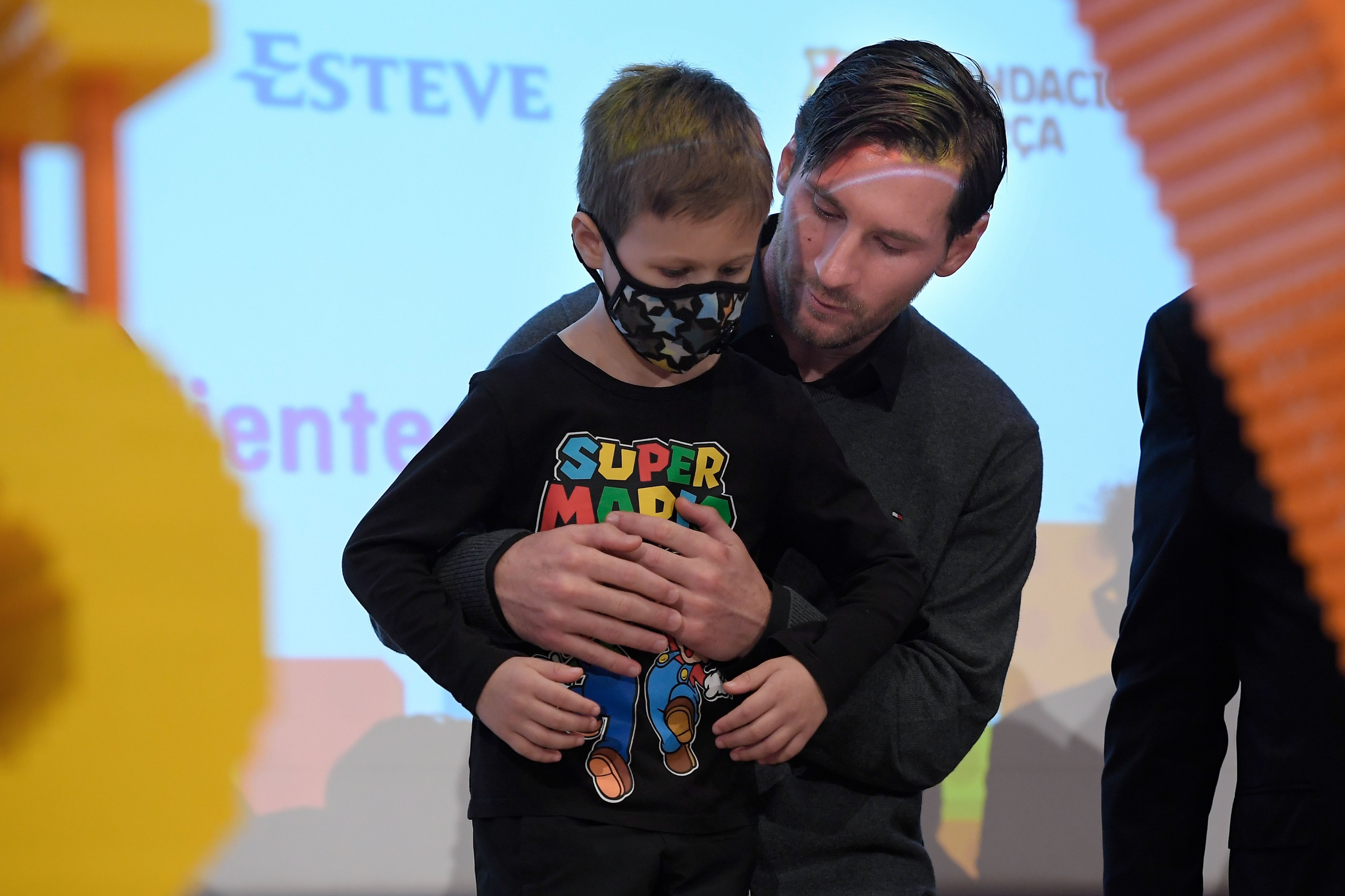 Messi SDJ Pediatric Cancer Center de Barcelona