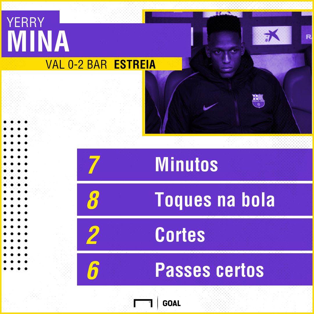 Yerry Mina PS - Barcelona - 8/02/2018
