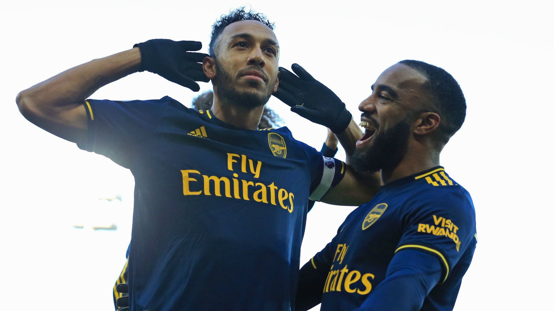 Pierre-Emerick Aubameyang Alexandre Lacazette Arsenal 2019-20