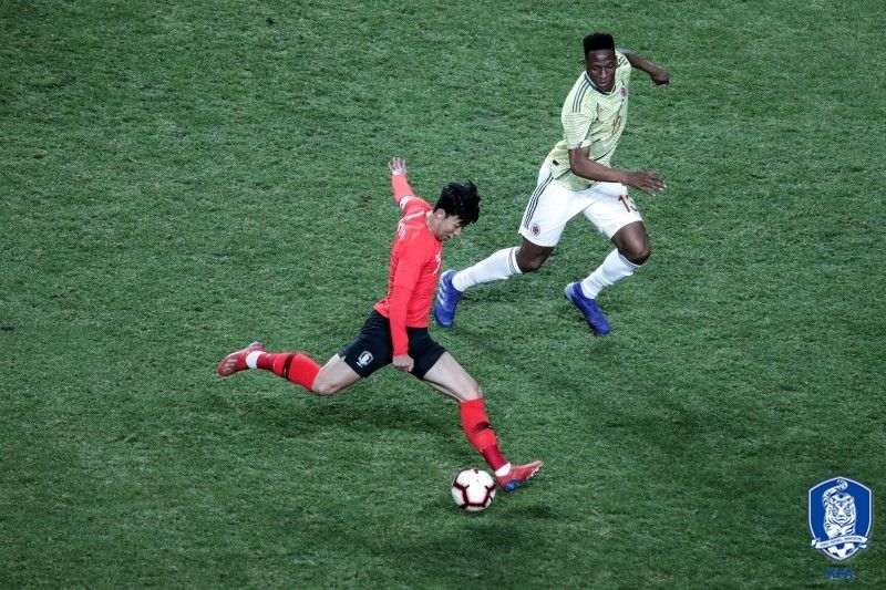 콜롬비아전 손흥민