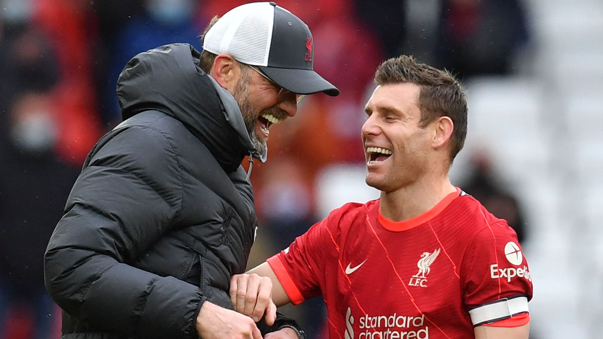 James Milner Jurgen Klopp Liverpool