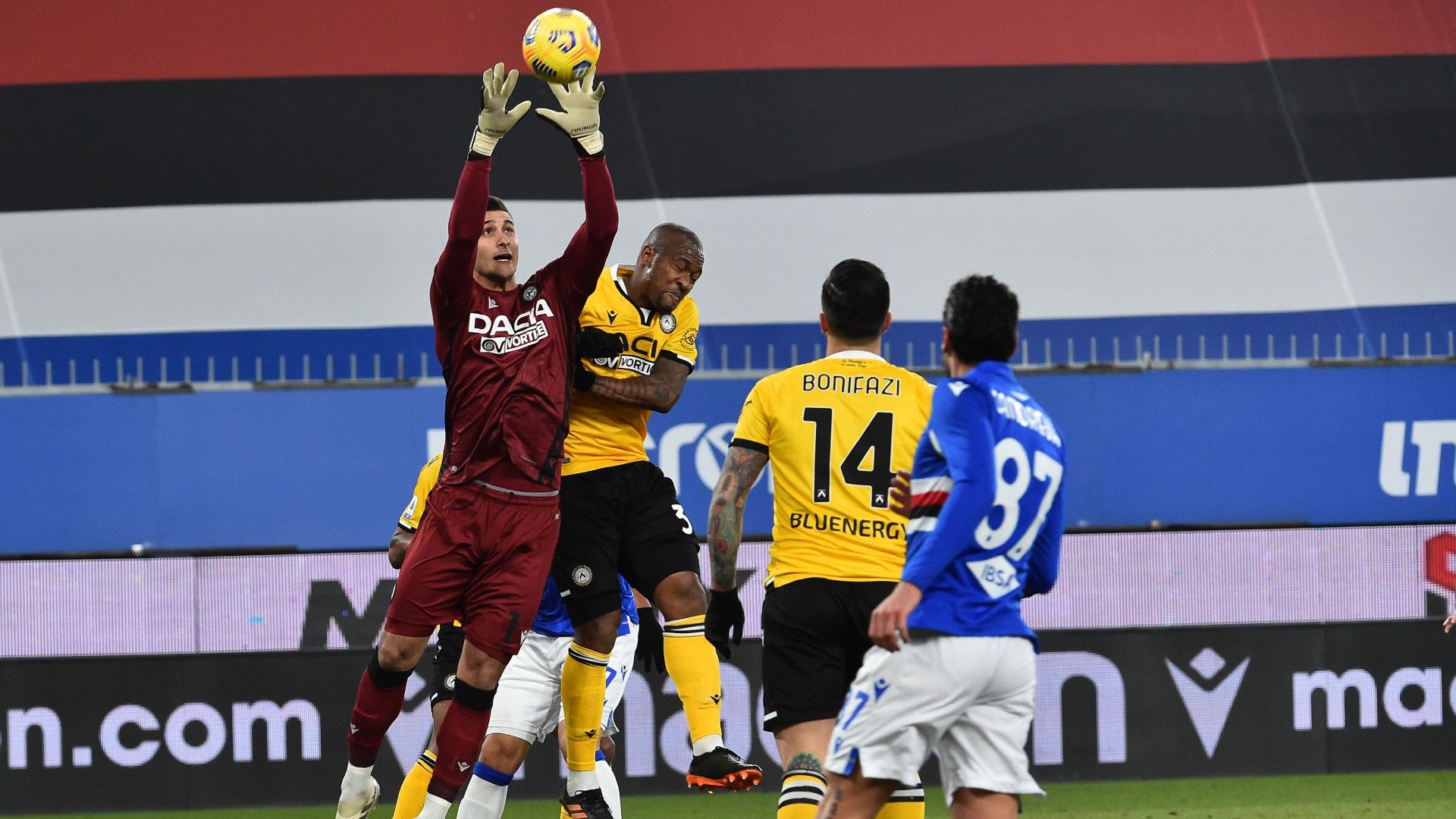 Musso - Sampdoria Udinese - Serie A 2020/21