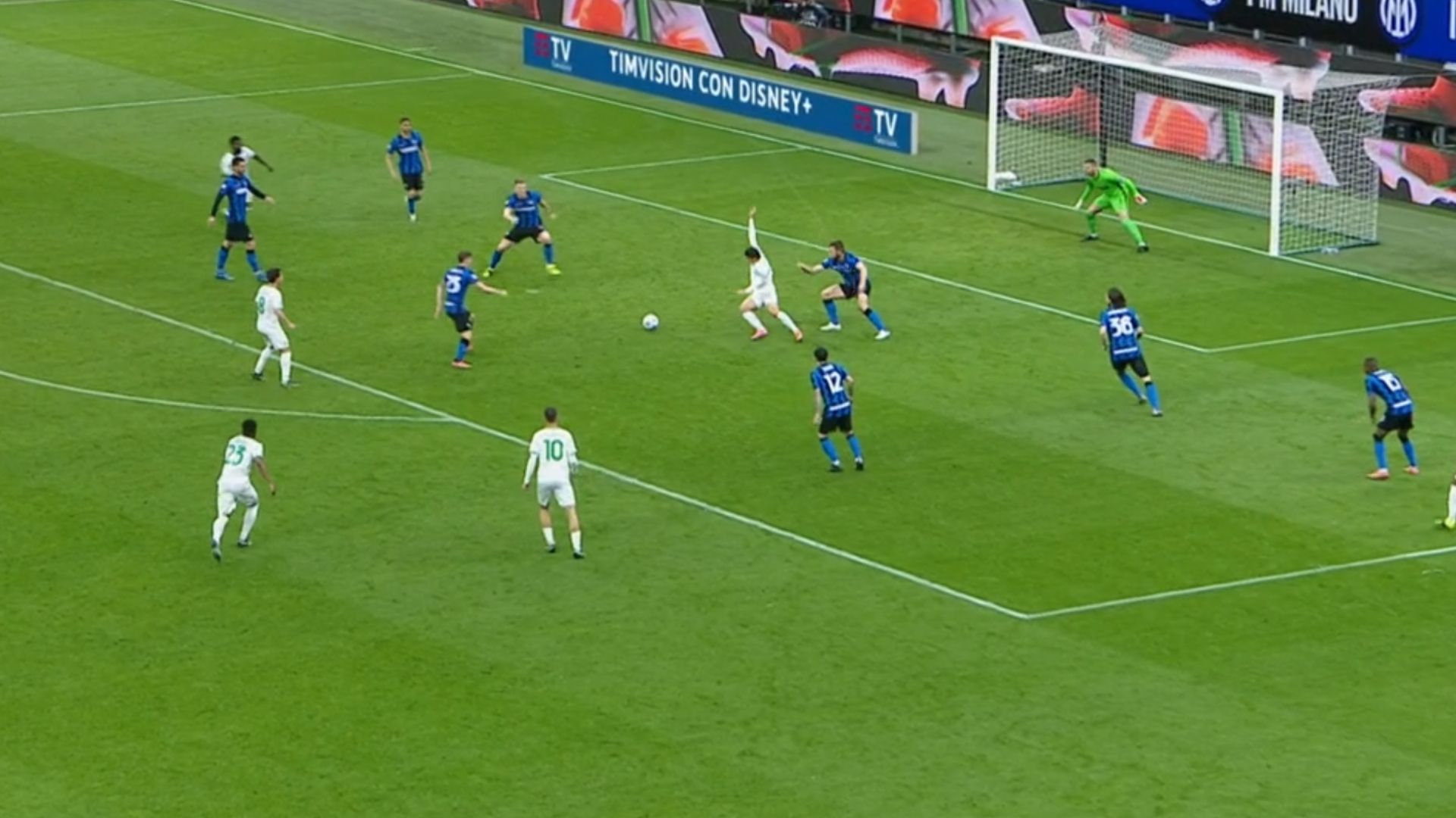 De Vrij Raspadori Inter Sassuolo