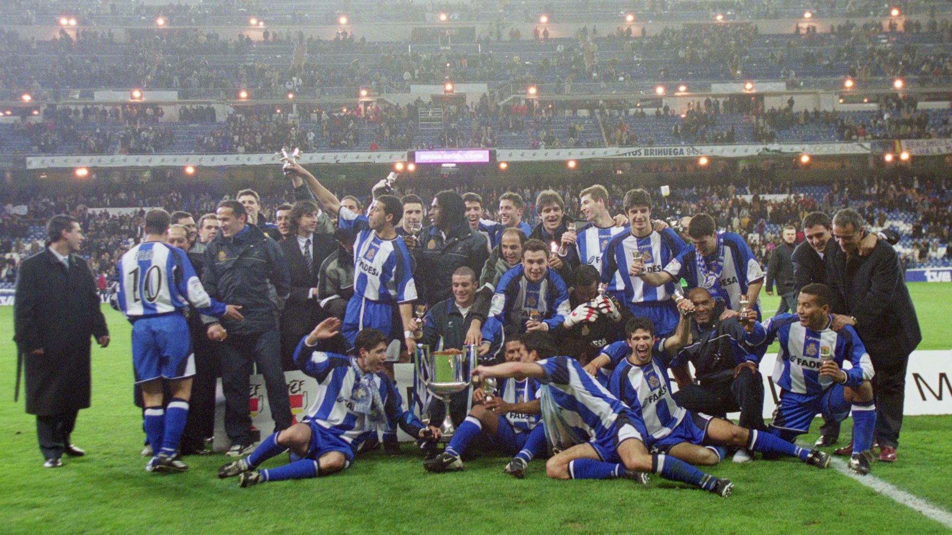 Deportivo La Coruña Real Madrid. Copa del Rey 2002