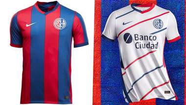 camiseta san lorenzo nike liga profesional 2021