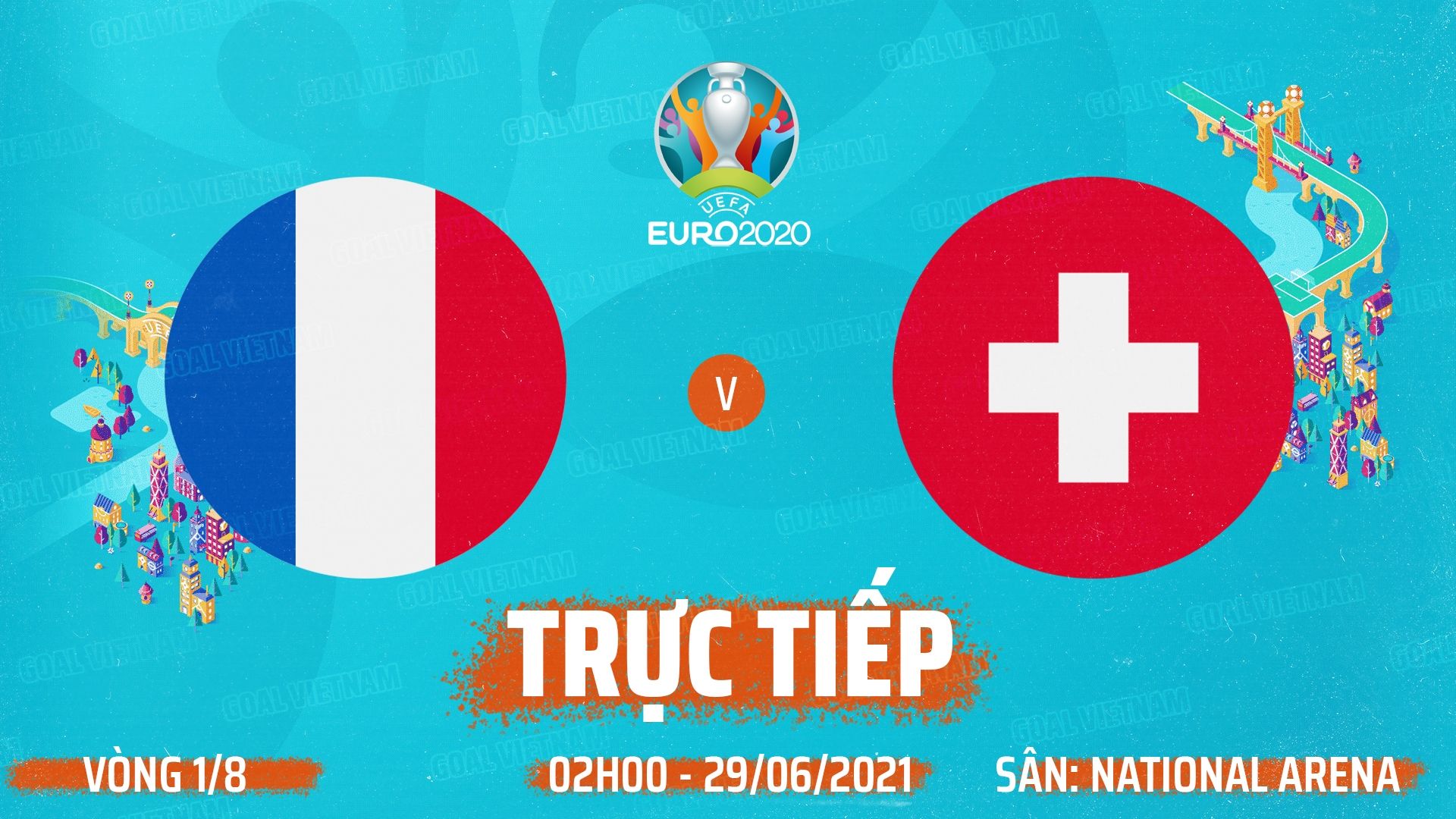 Live: Phap vs Thuy Si