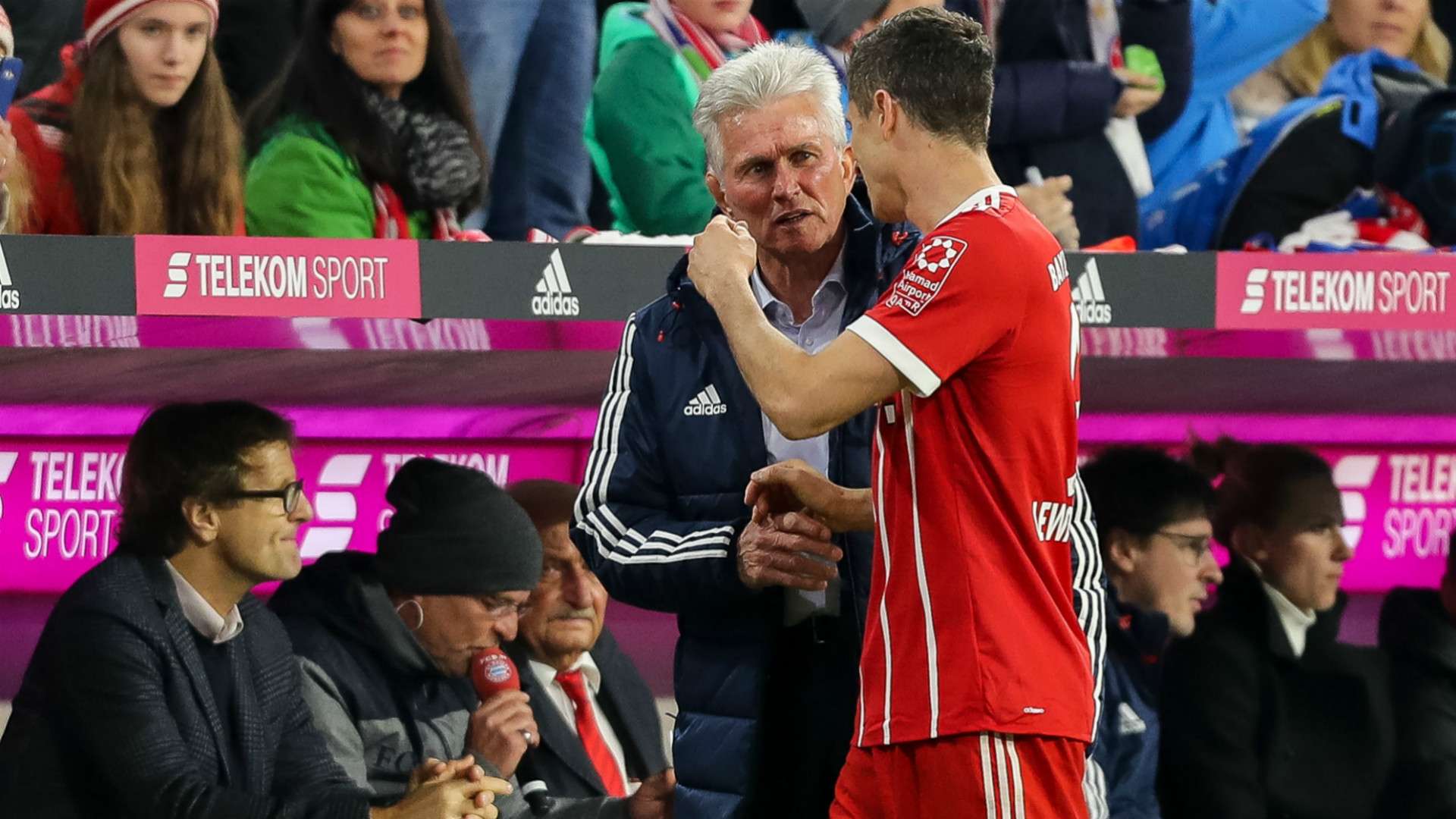 Robert Lewandowski Jupp Heynckes Bayern Munchen