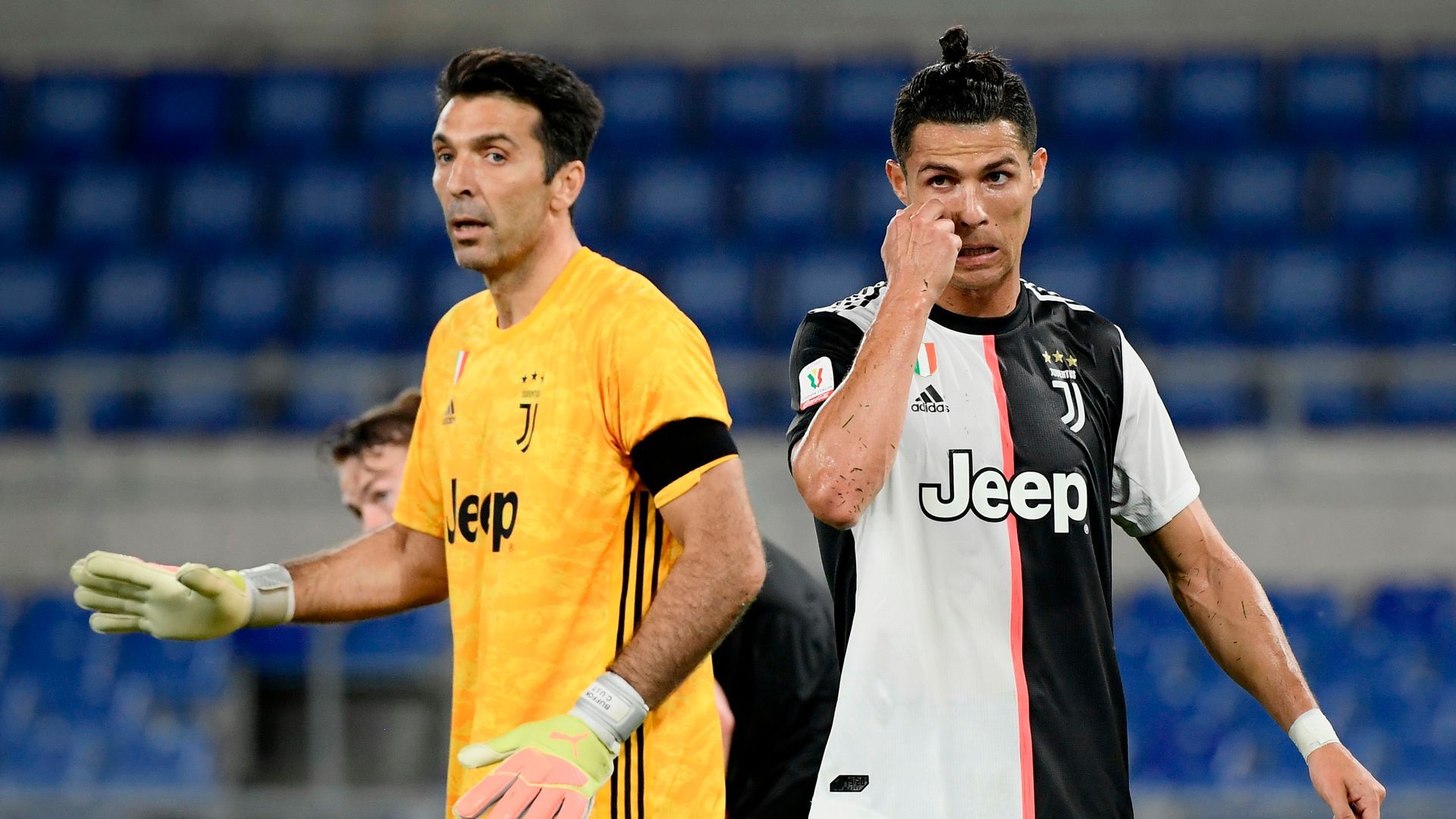 buffon ronaldo at juventus