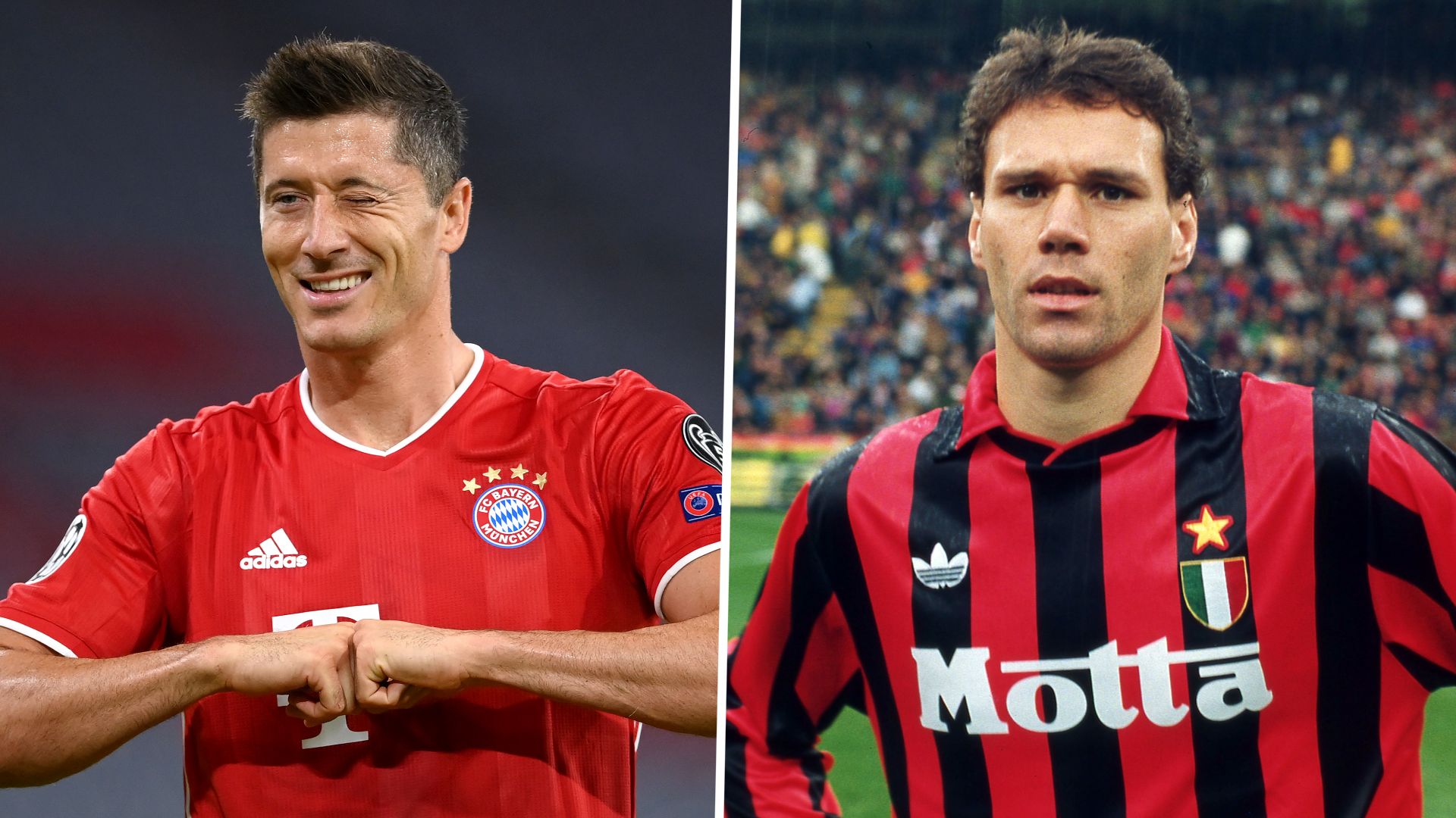 Robert Lewandowski Marco van Basten