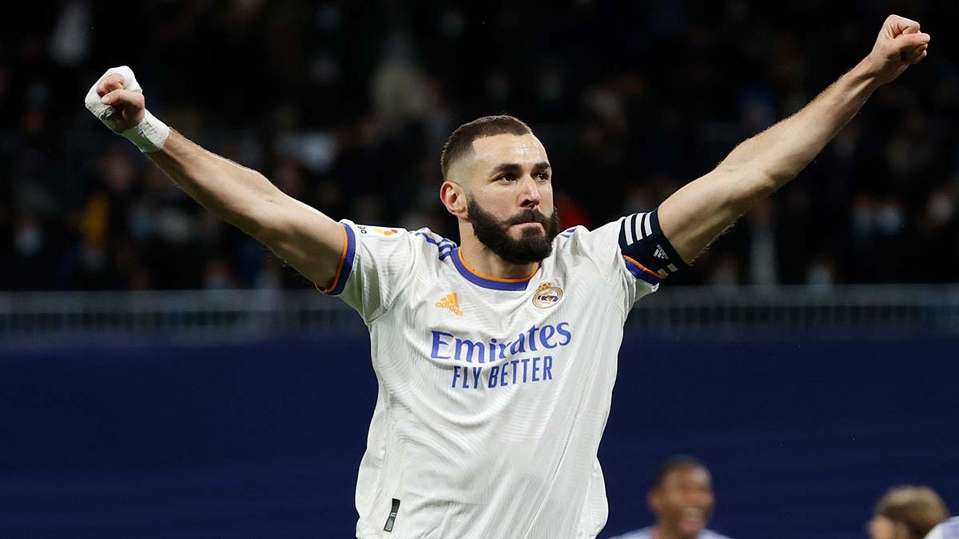  Karim Benzema of Real Madrid.