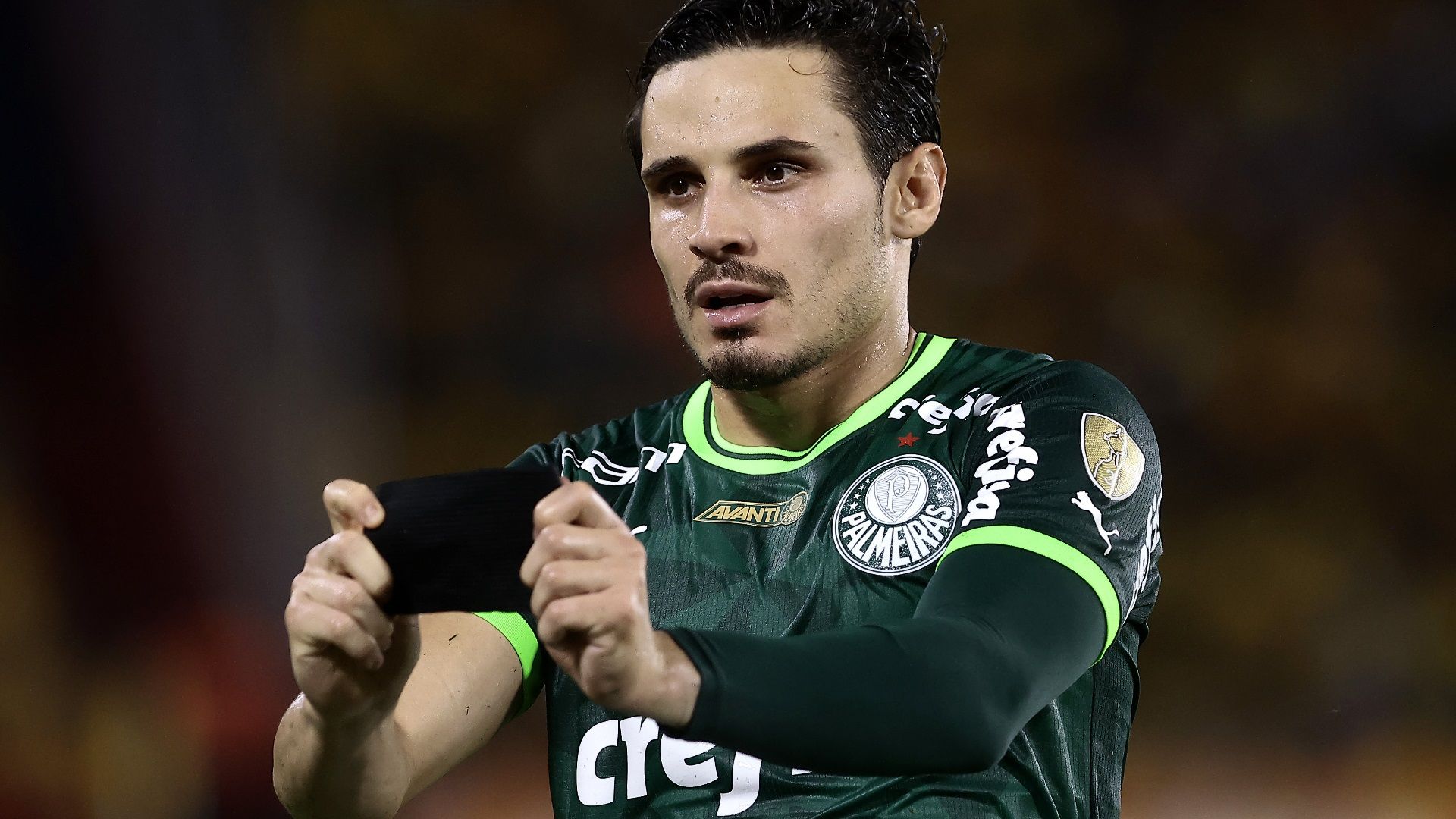 Raphael Veiga dedica gol marcado de pênalti, sobre o Barcelona de Guayaquil, na Libertadores 2023, à memória do médico Gustavo Magliocca 