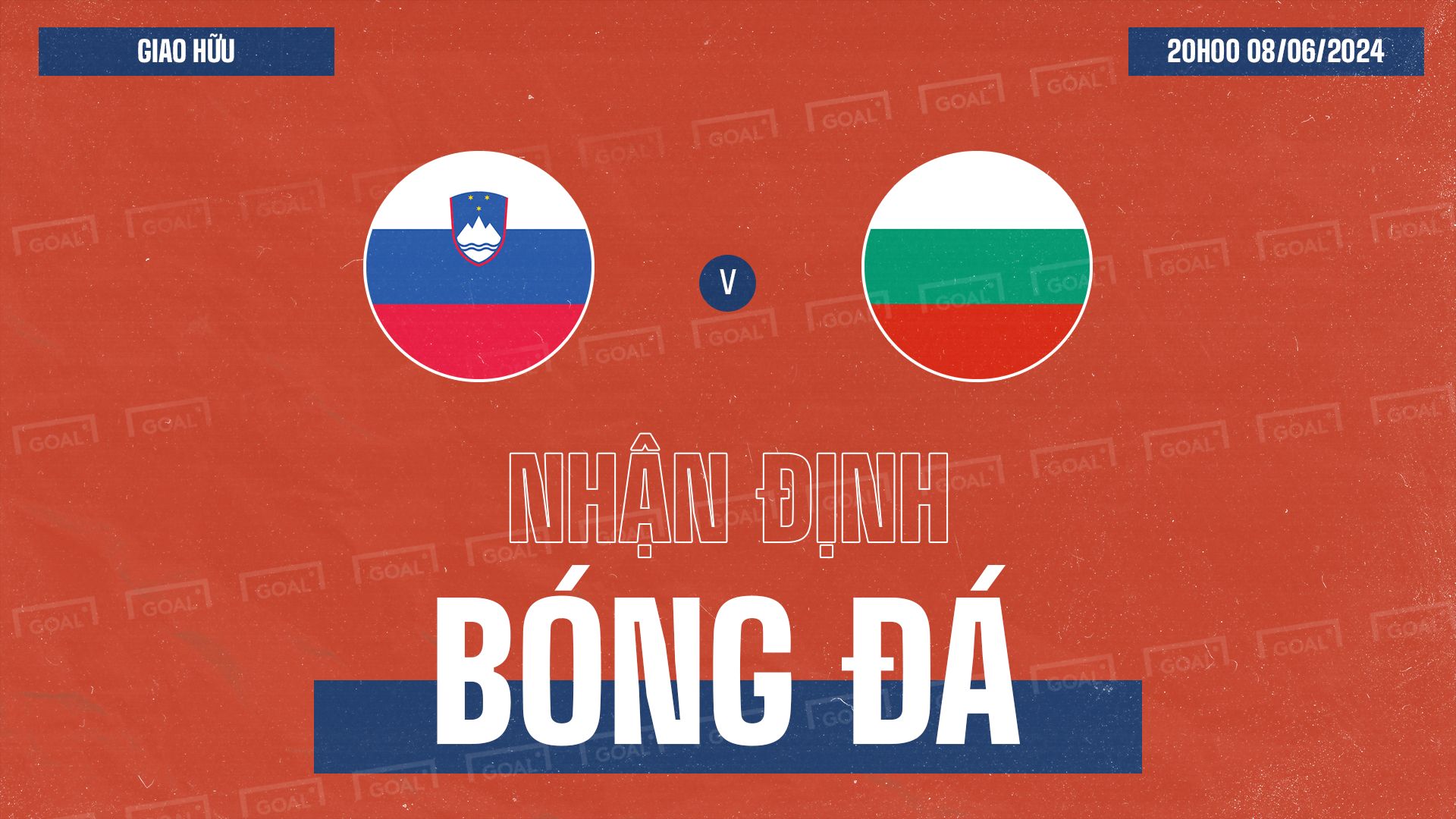 Slovenia vs Bulgaria Friendly Match 2024 GFX