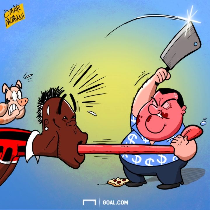 Raiola cartoon Balotelli