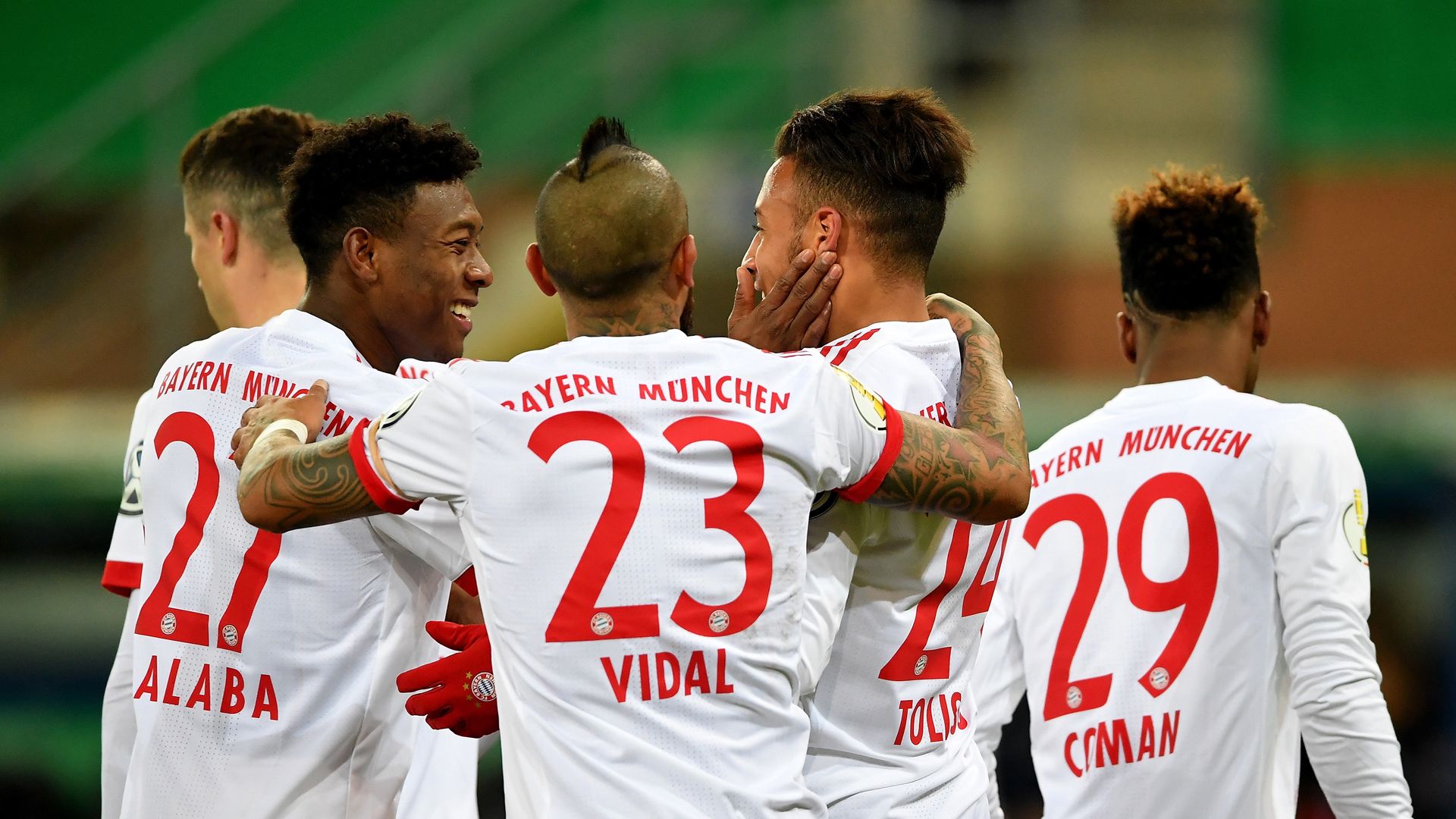 SC Paderborn - FC Bayern Vidal Tolisso Alaba
