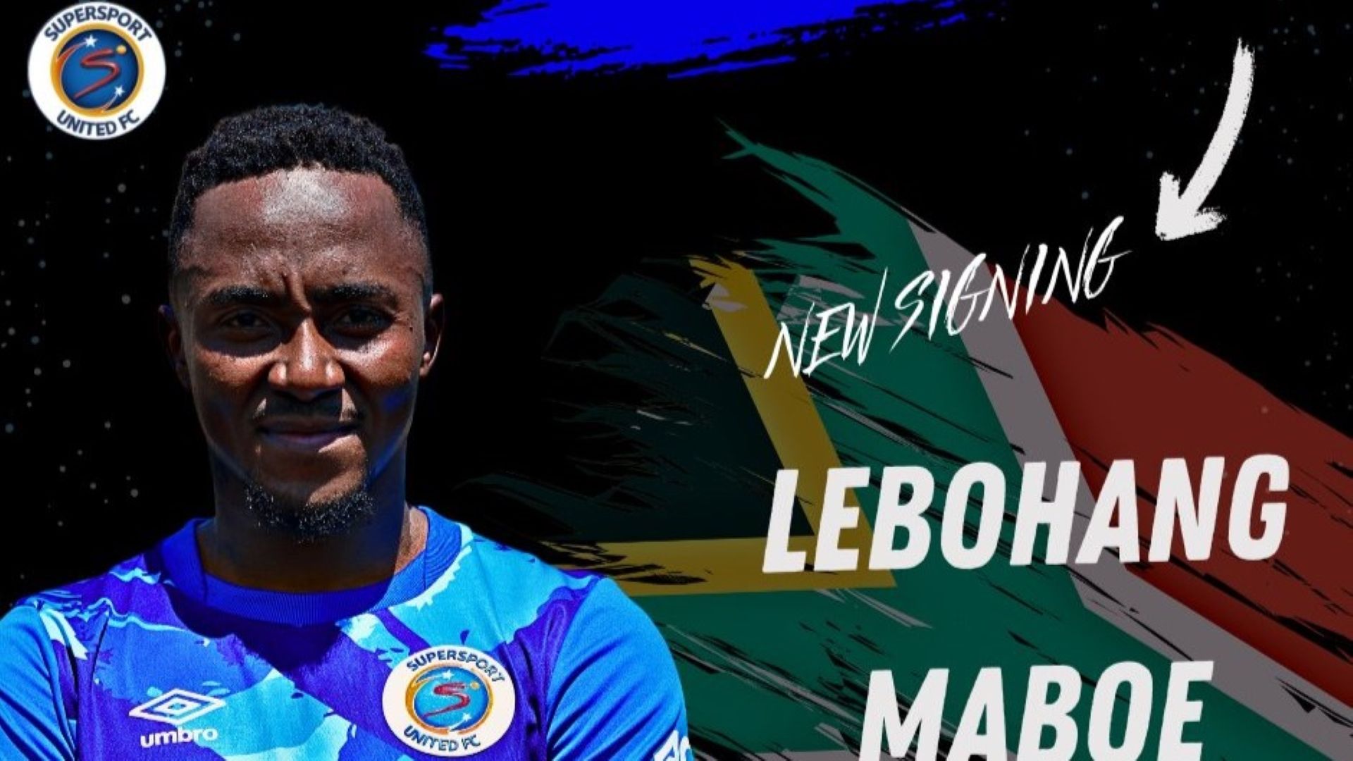 Lebogang Maboe, SuperSport United, January 2025.