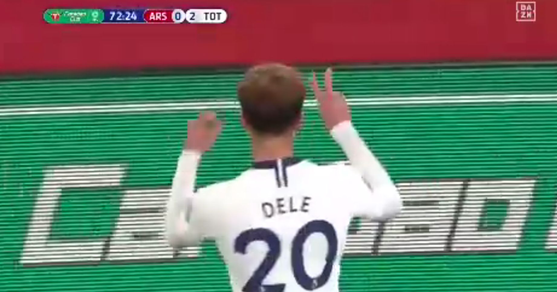 Dele Alli Arsenal Tottenham Carabao Cup 20122018