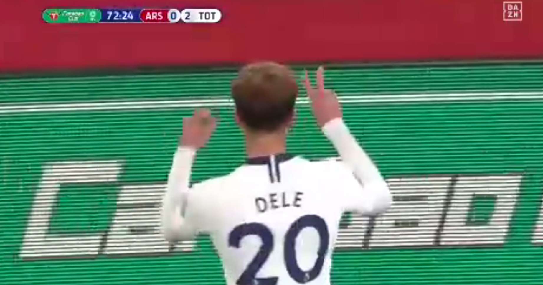 Dele Alli Arsenal Tottenham Carabao Cup 20122018