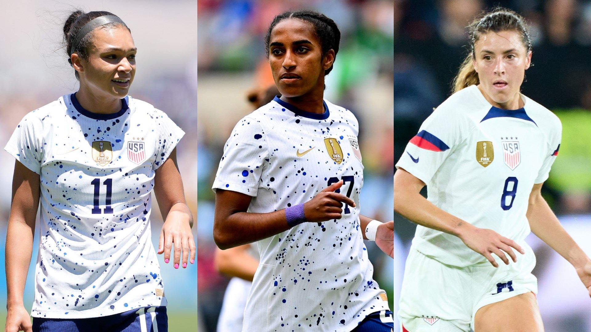 Sophia Smith Naomi Girma Sofia Huerta USWNt split