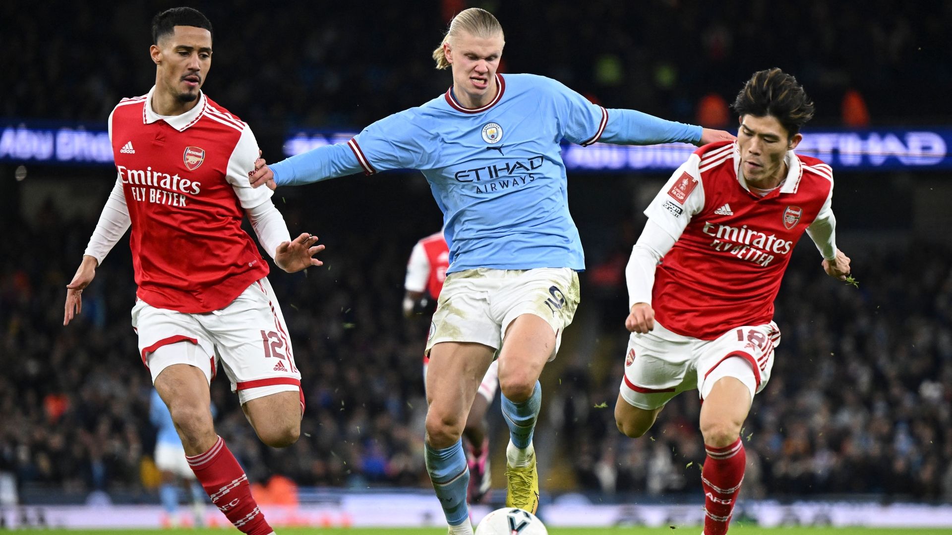 Erling Haaland Manchester City Arsenal 2022-23