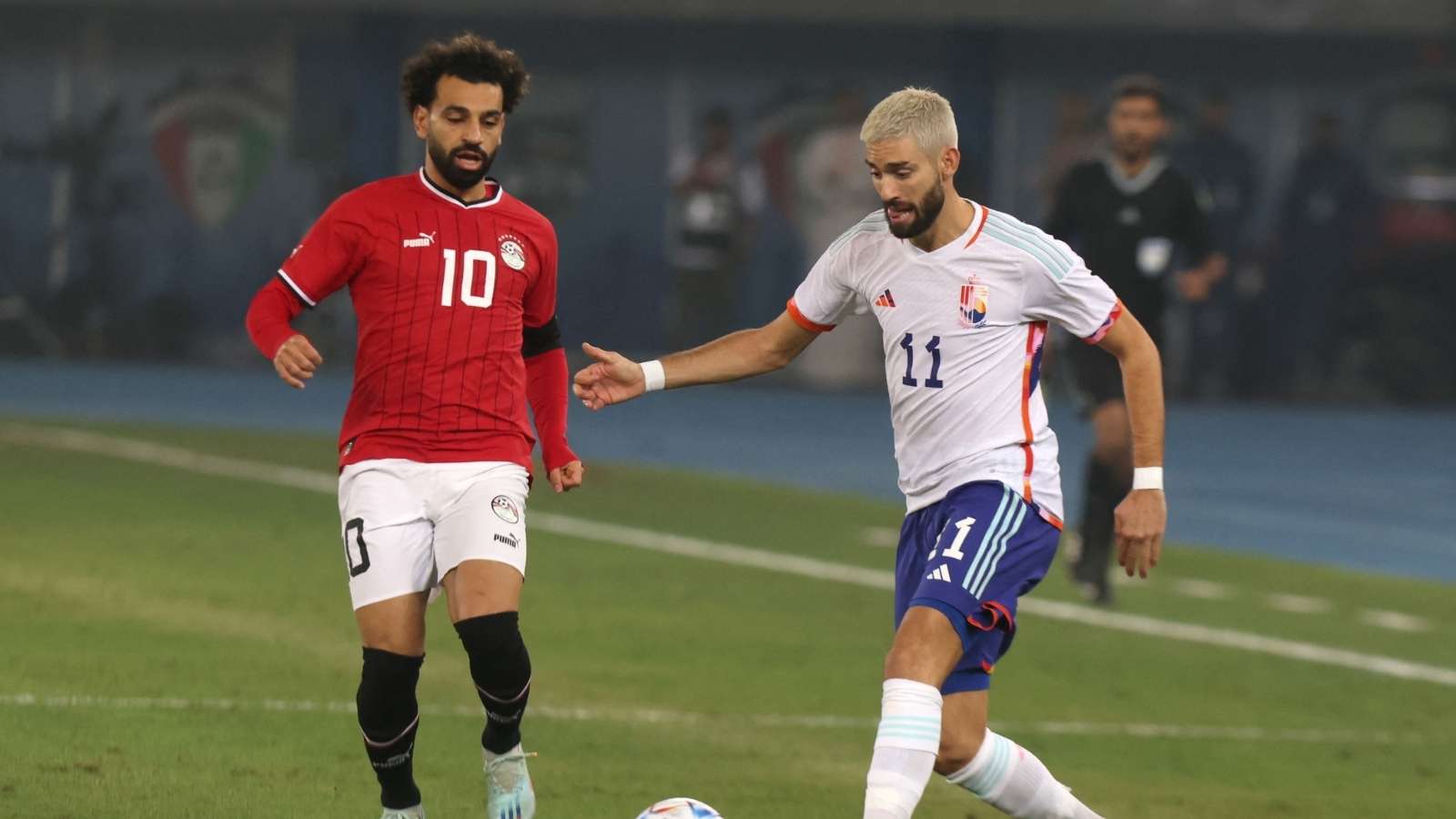 Mohamed Salah & Yannick Carrasco : Belgium - Egypt : 2022